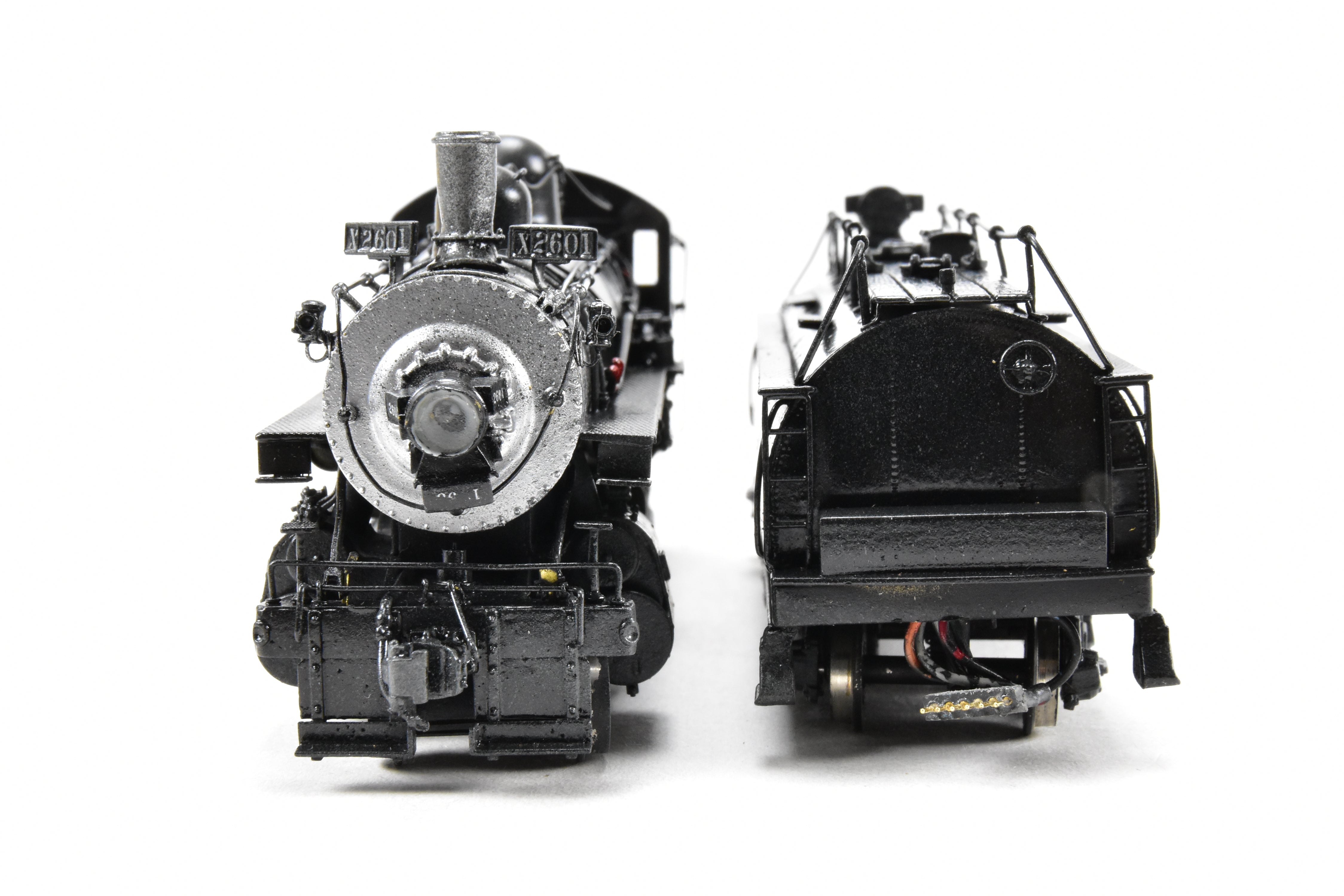 HO Scale Brass Model Train - Southern Pacific Class C - 2 2 - 8 - 0 Oriental Limited with Tsunami DCC and Sound System, Cab Number 2601
