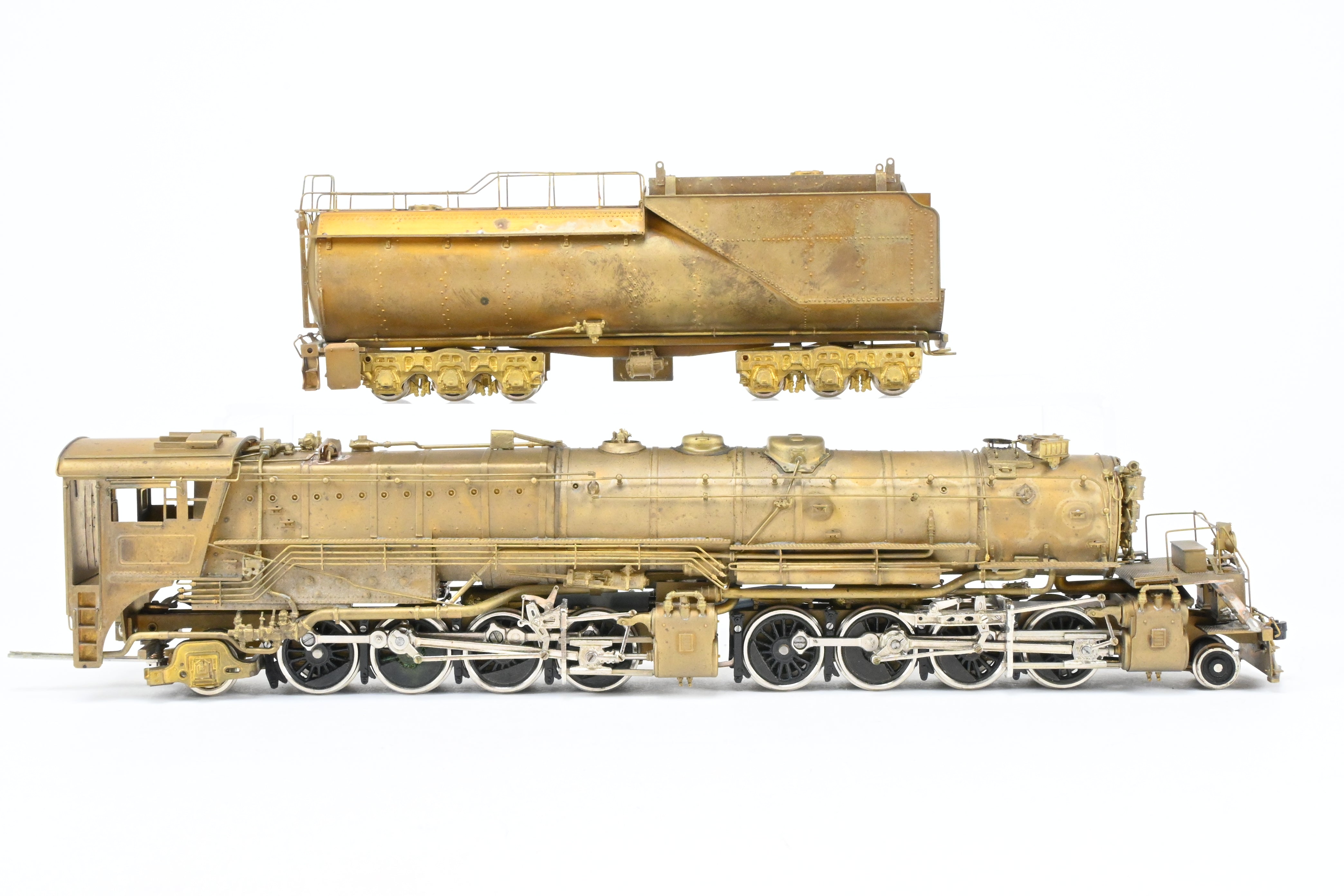 1966 HO Brass PFM - Tenshodo Great Northern 2-8-8-2 Class R-2 Model