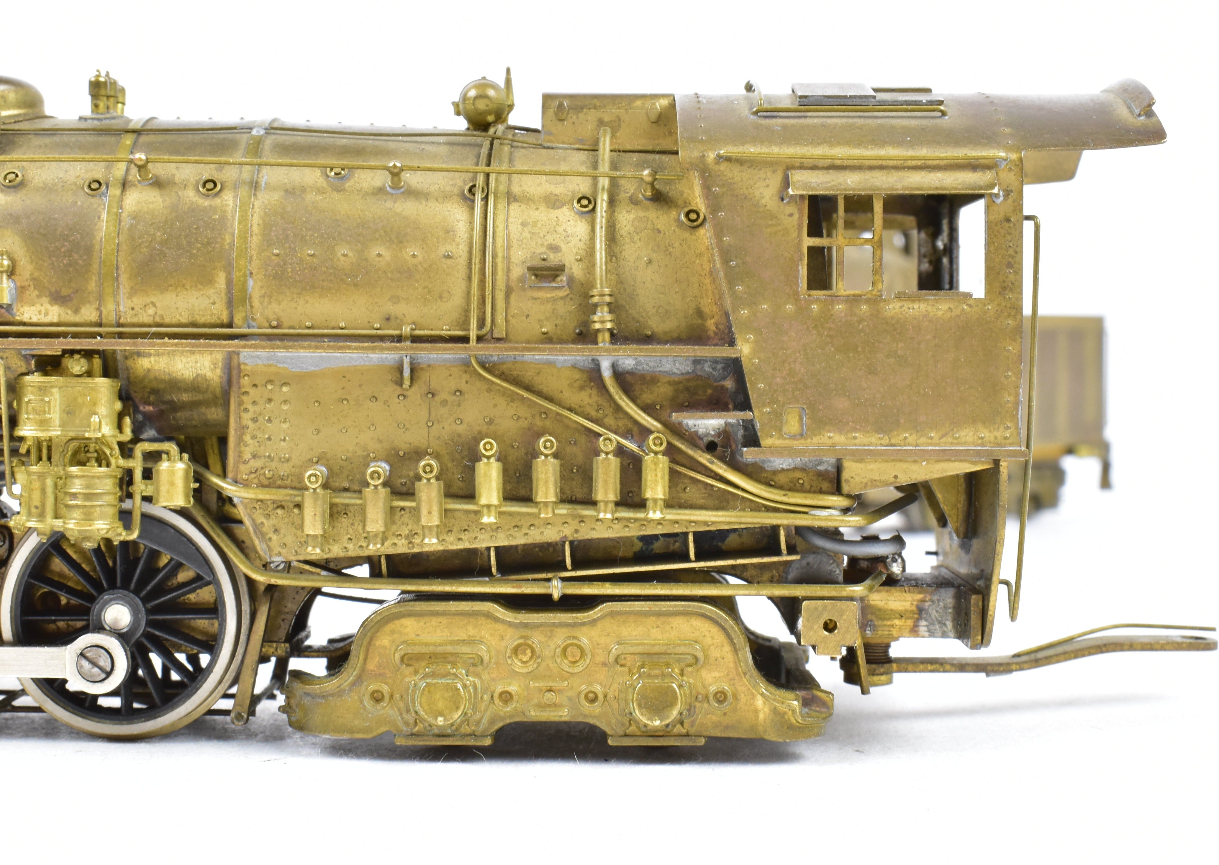 HO Scale Brass Pacific Fast Mail Model Train - Toby's Denver & Rio Grande Western 4-8-4 Class M-64 Crown Model REBOXX from 1962