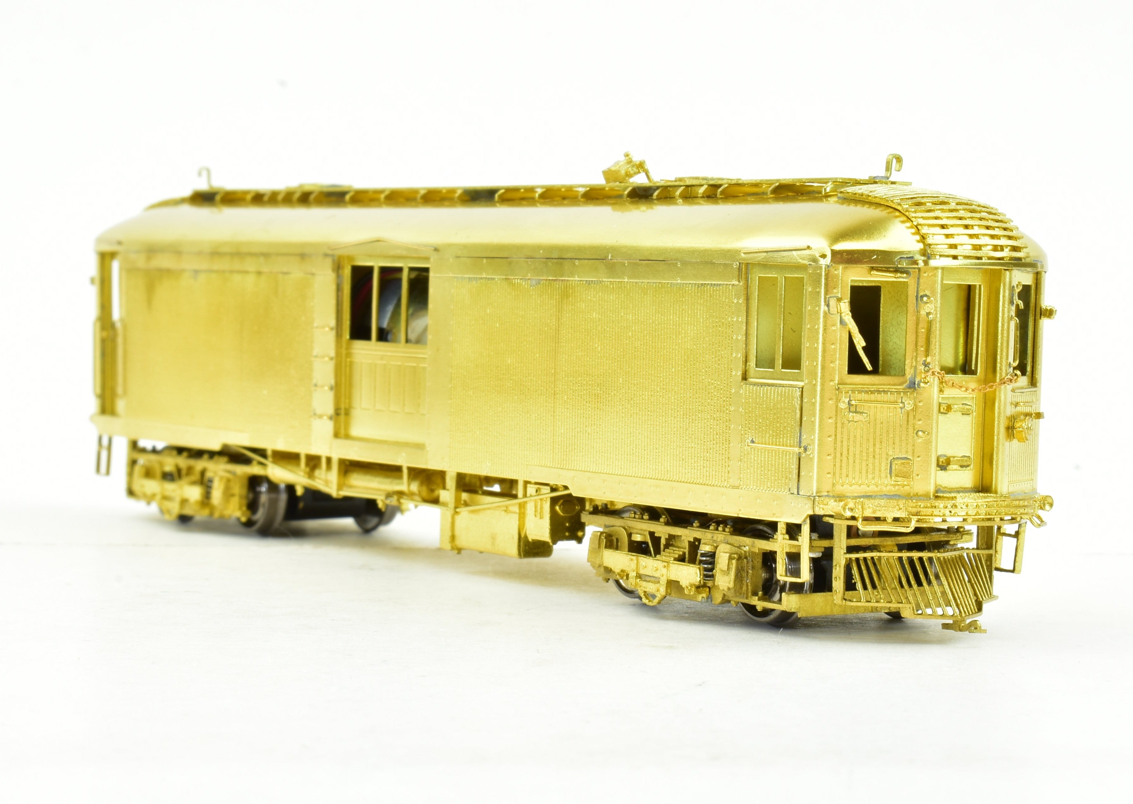 High - Quality HO Scale Brass Merchandise Dispatch Car by MTS Imports - North Shore Line MD Model