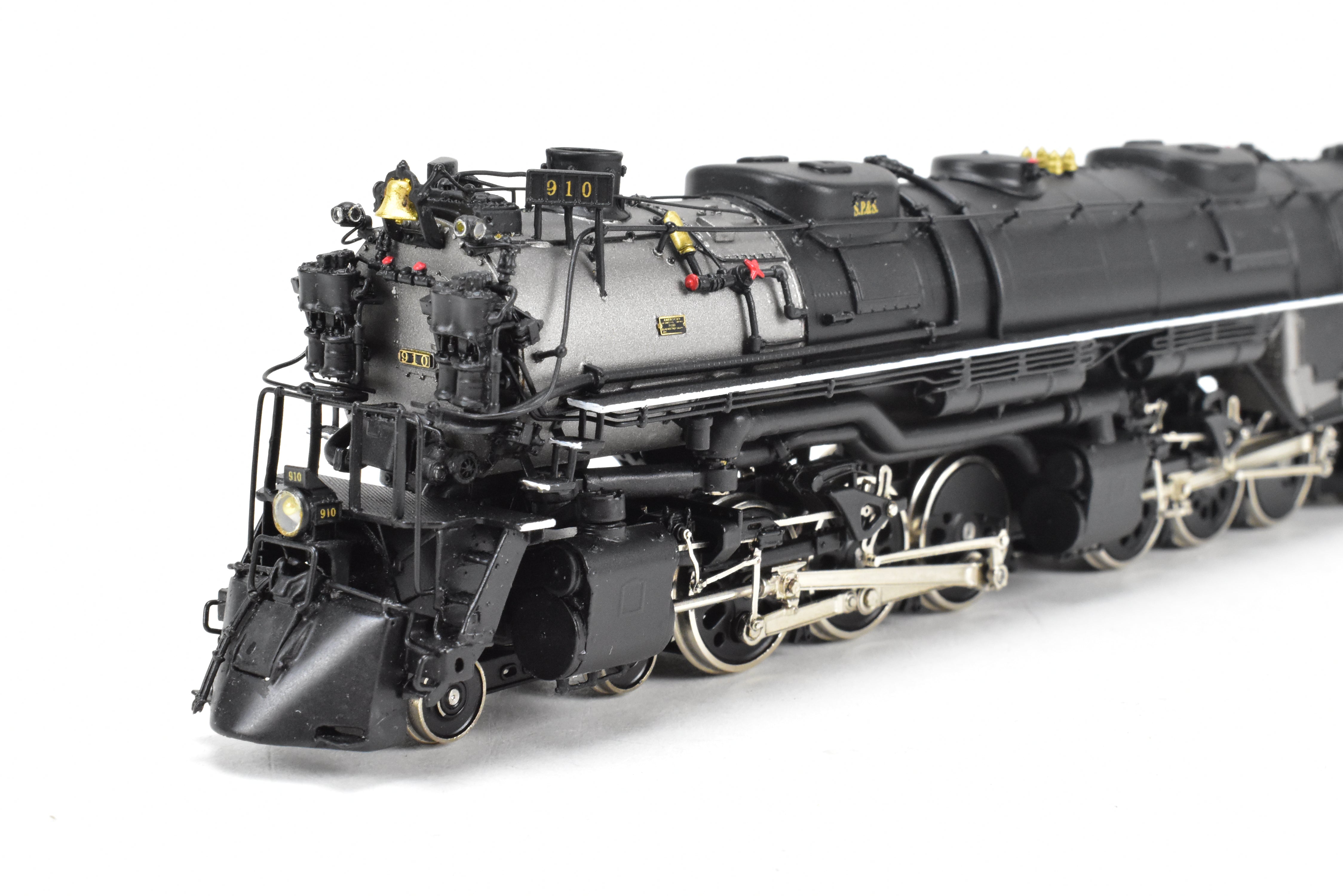 HO Scale Brass Model Train - Sunset Models SP&S (Spokane, Portland & Seattle) Z - 8 4 - 6 - 6 - 4 Challenger FP No. 910 with QSI DCC and Sound Function