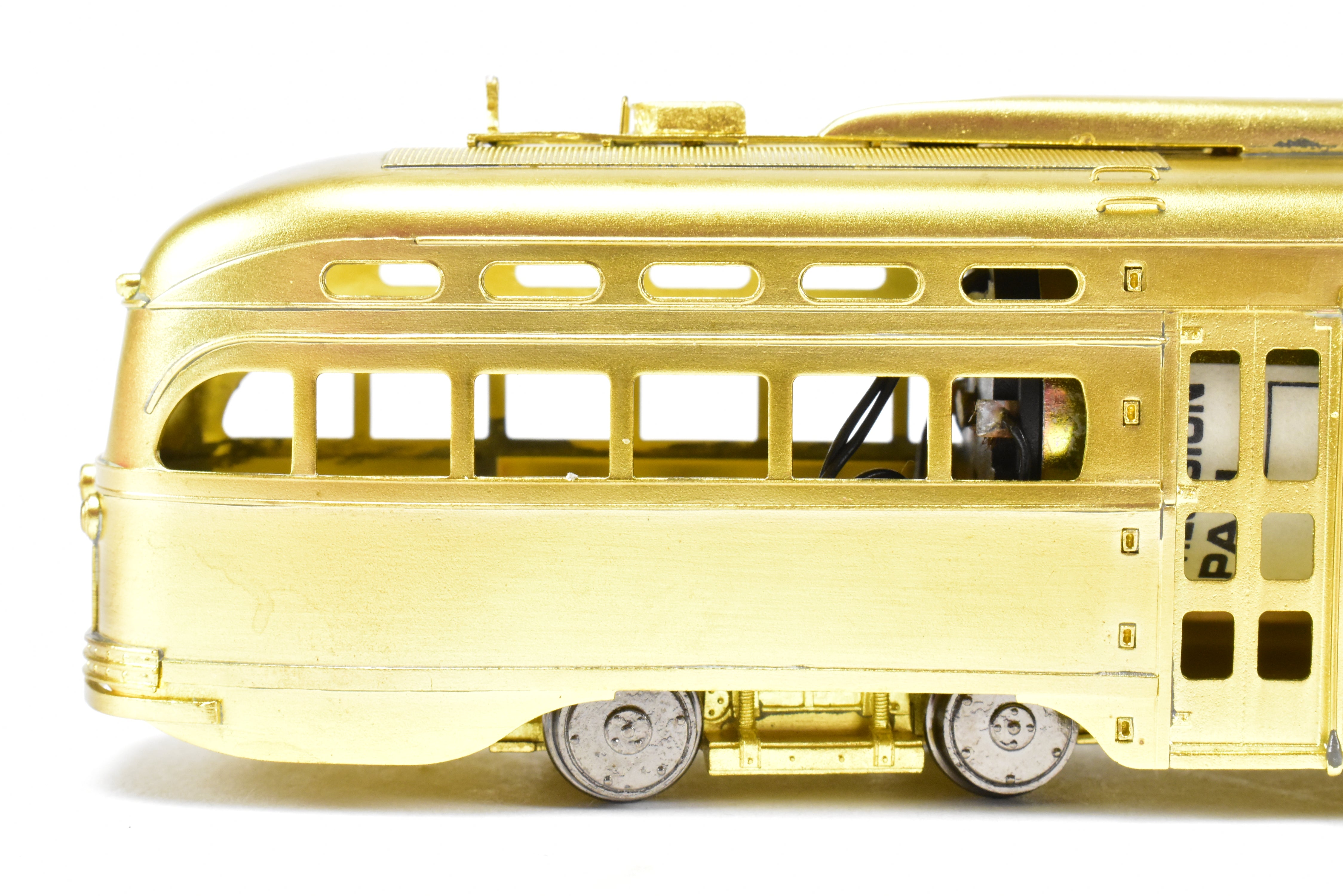 HO Scale Brass Model of MTS Imports Toronto Railway Company 1947 PCC Trolley in the 4300 - 4399 Series