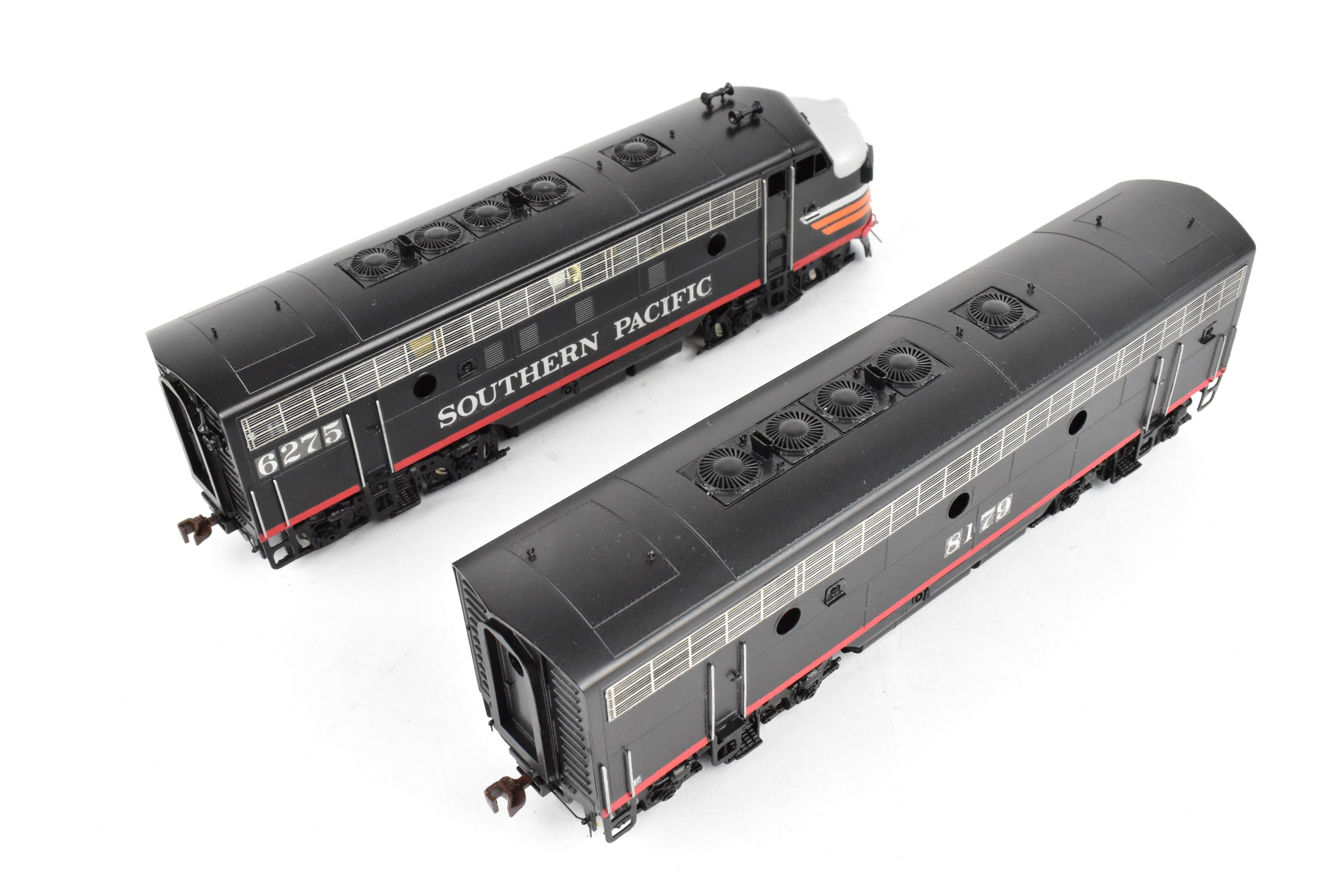 HO Scale Brass Southern Pacific EMD F7 A/B 1500 HP Phase I Set from Oriental Limited with Factory Painting