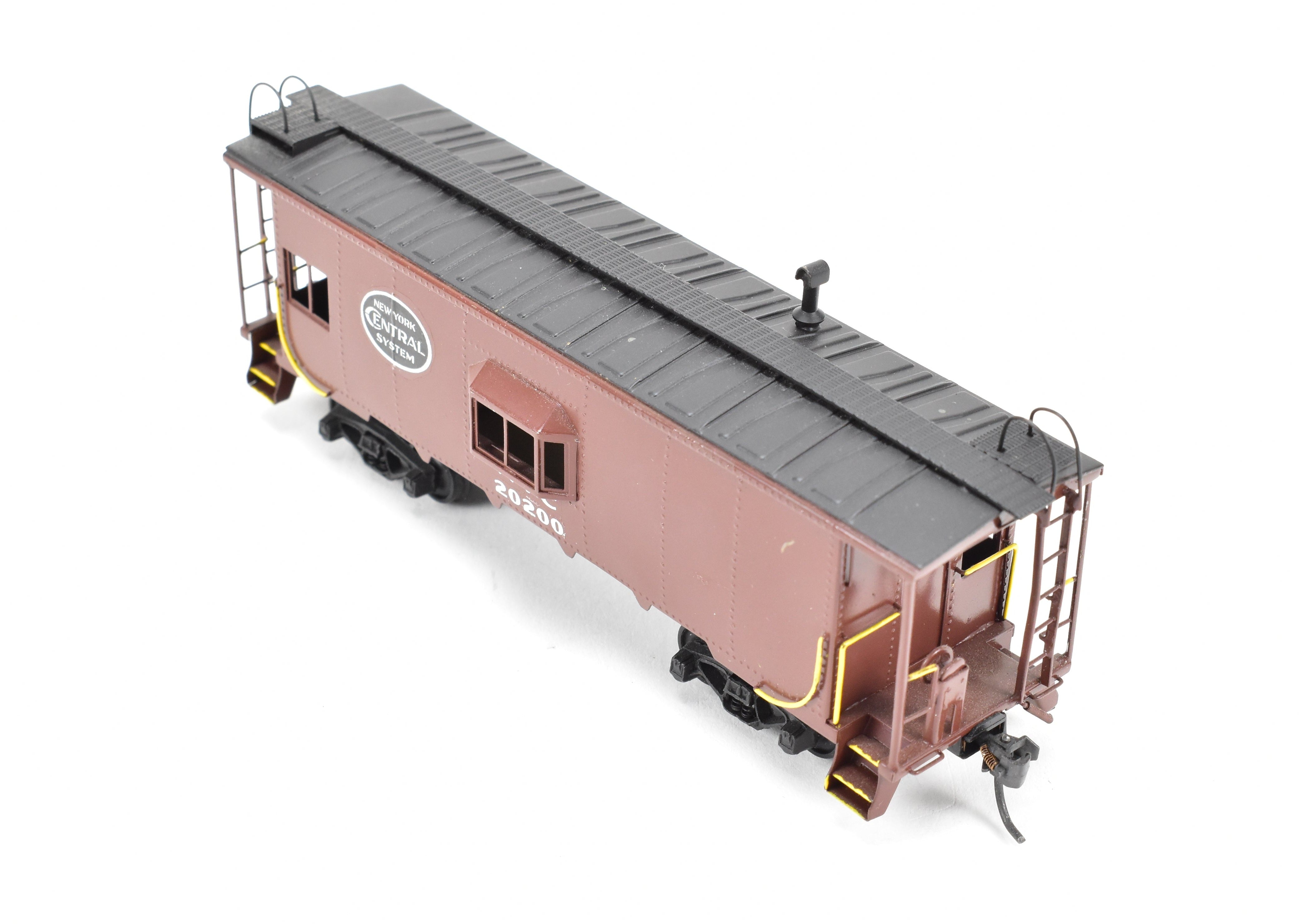 HO Scale Brass Model Train - Lambert NYC New York Central N7 All - Steel Bay Window Caboose CP by Despatch Shops