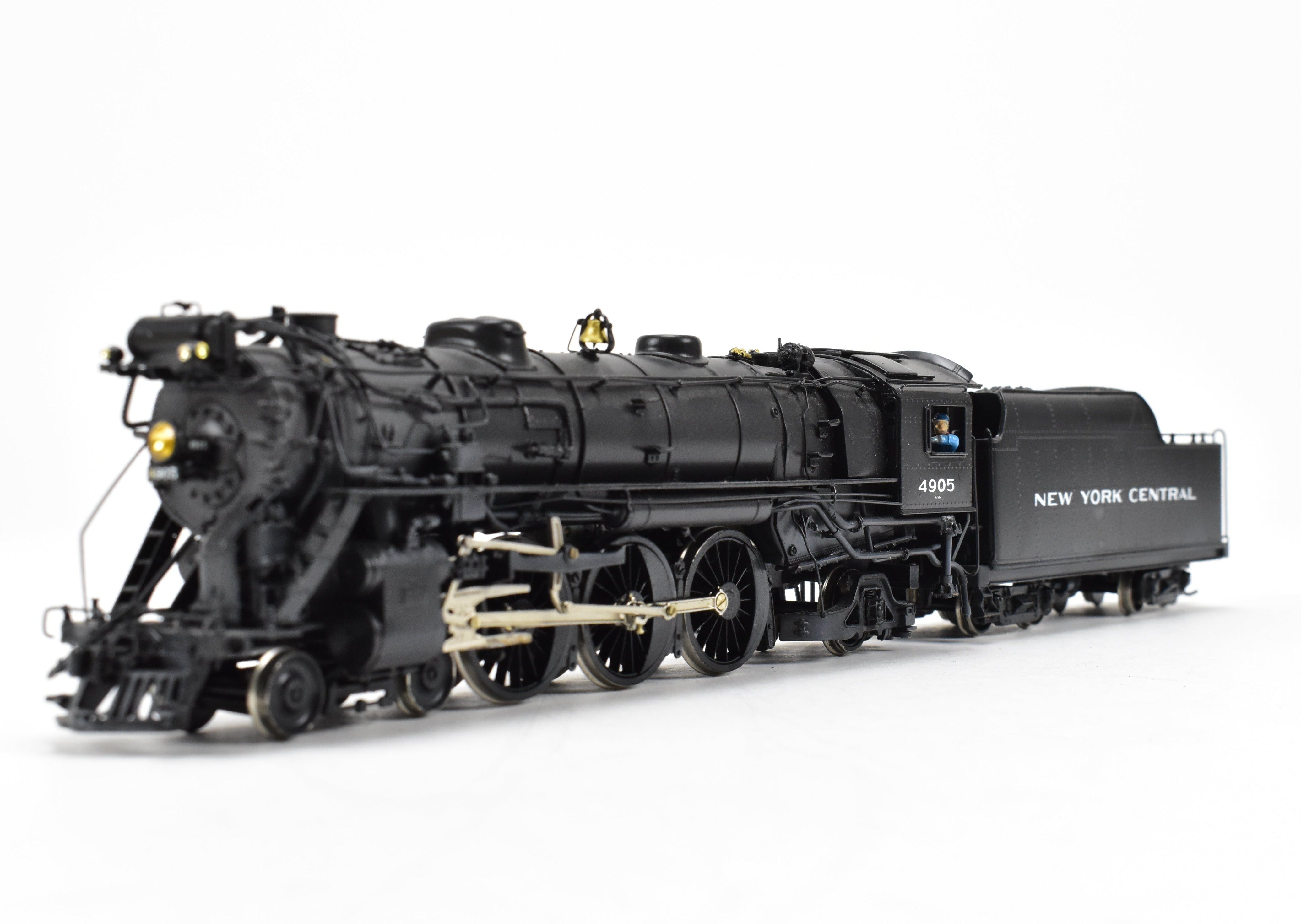 HO Scale Brass Sunset Models NYC - New York Central K - 5b 4 - 6 - 2 Professional Painted Steam Locomotive Model No. 4905
