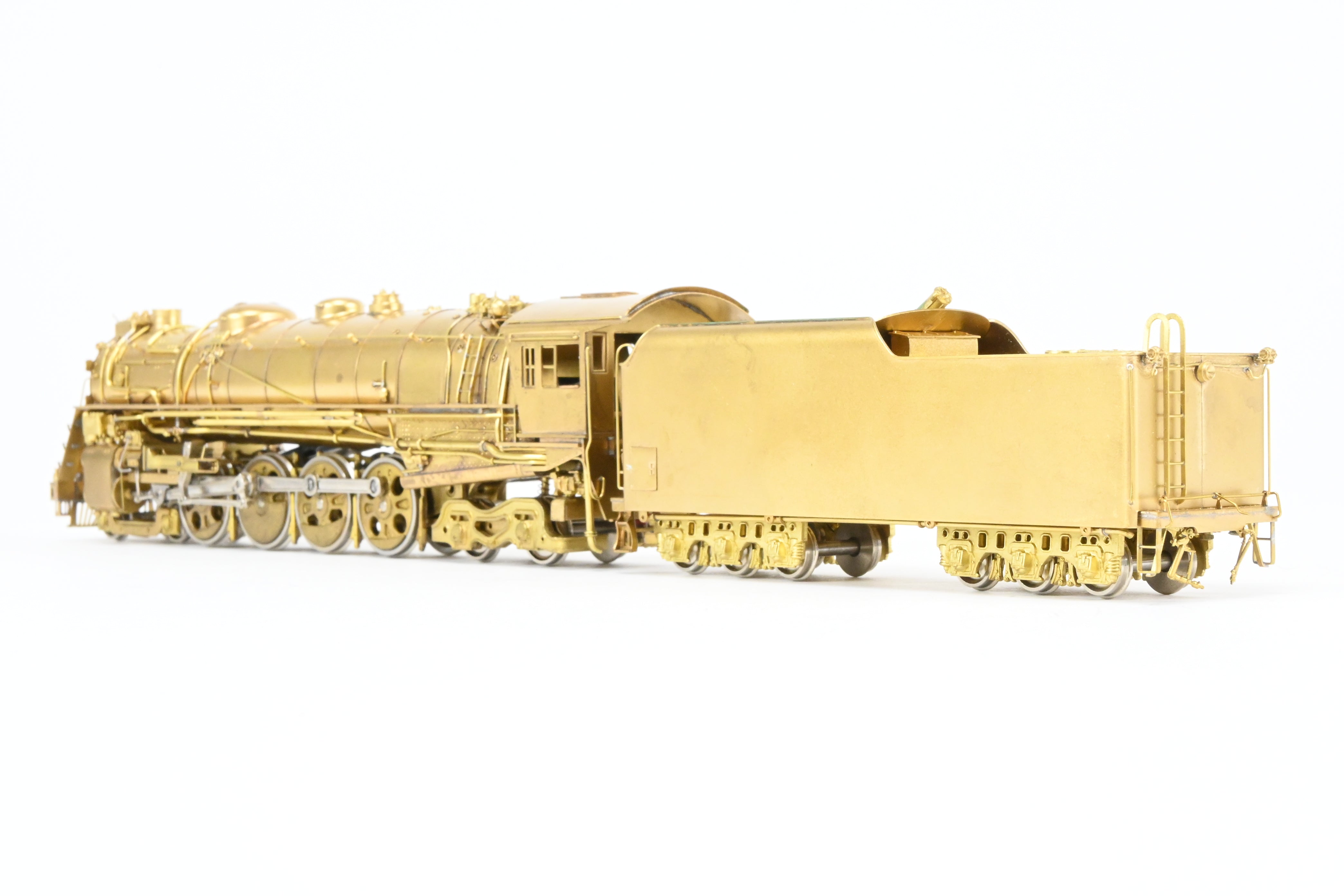 HO Scale Brass PFM Model Train - Fujiyama - Chicago & North Western Class H - 1 4 - 8 - 4 Steam Locomotive with ReBoxx Replacement Box