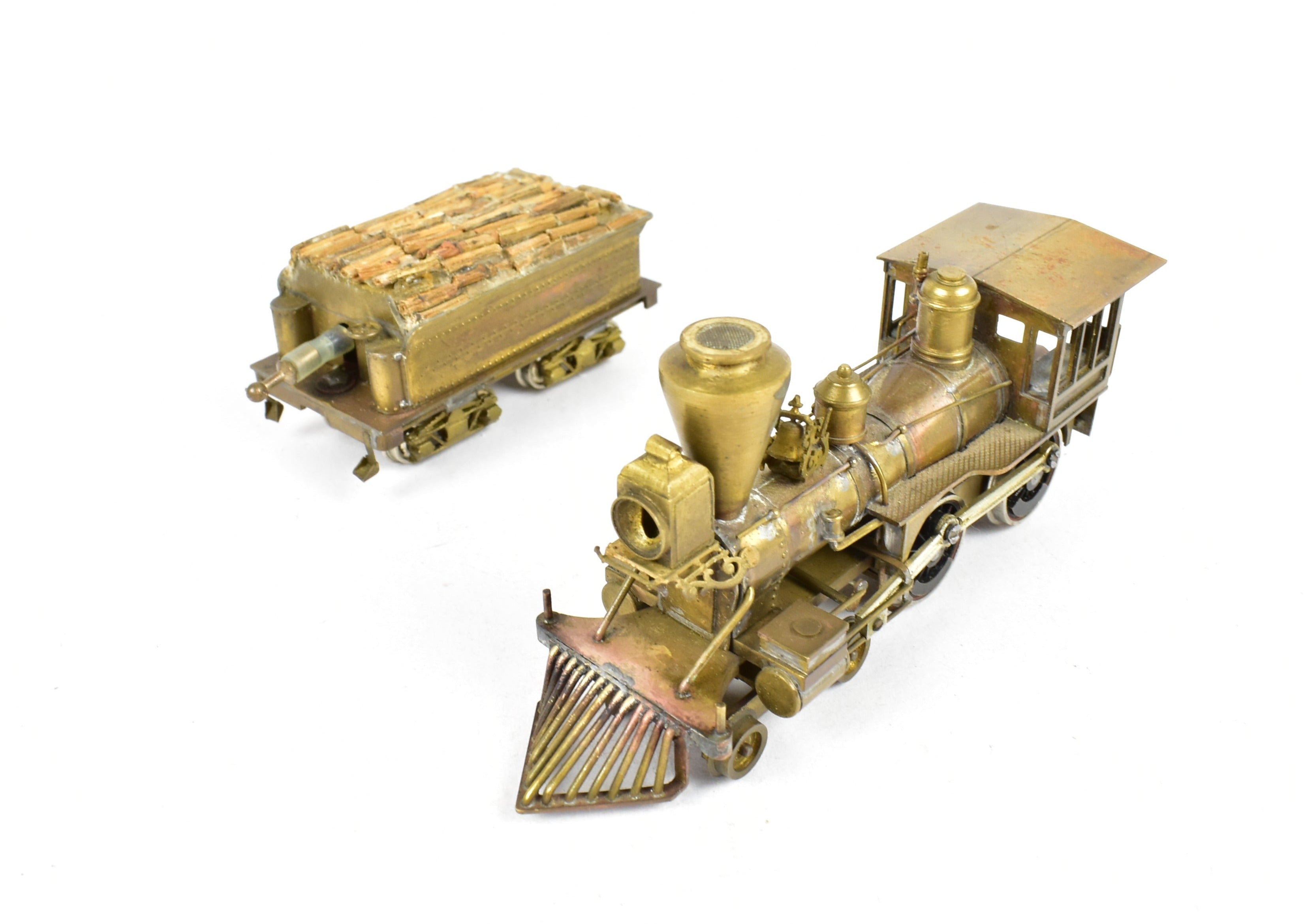 Rare HO Brass M.B. Austin Central Pacific 4-4-0 American Governor Stanford Model