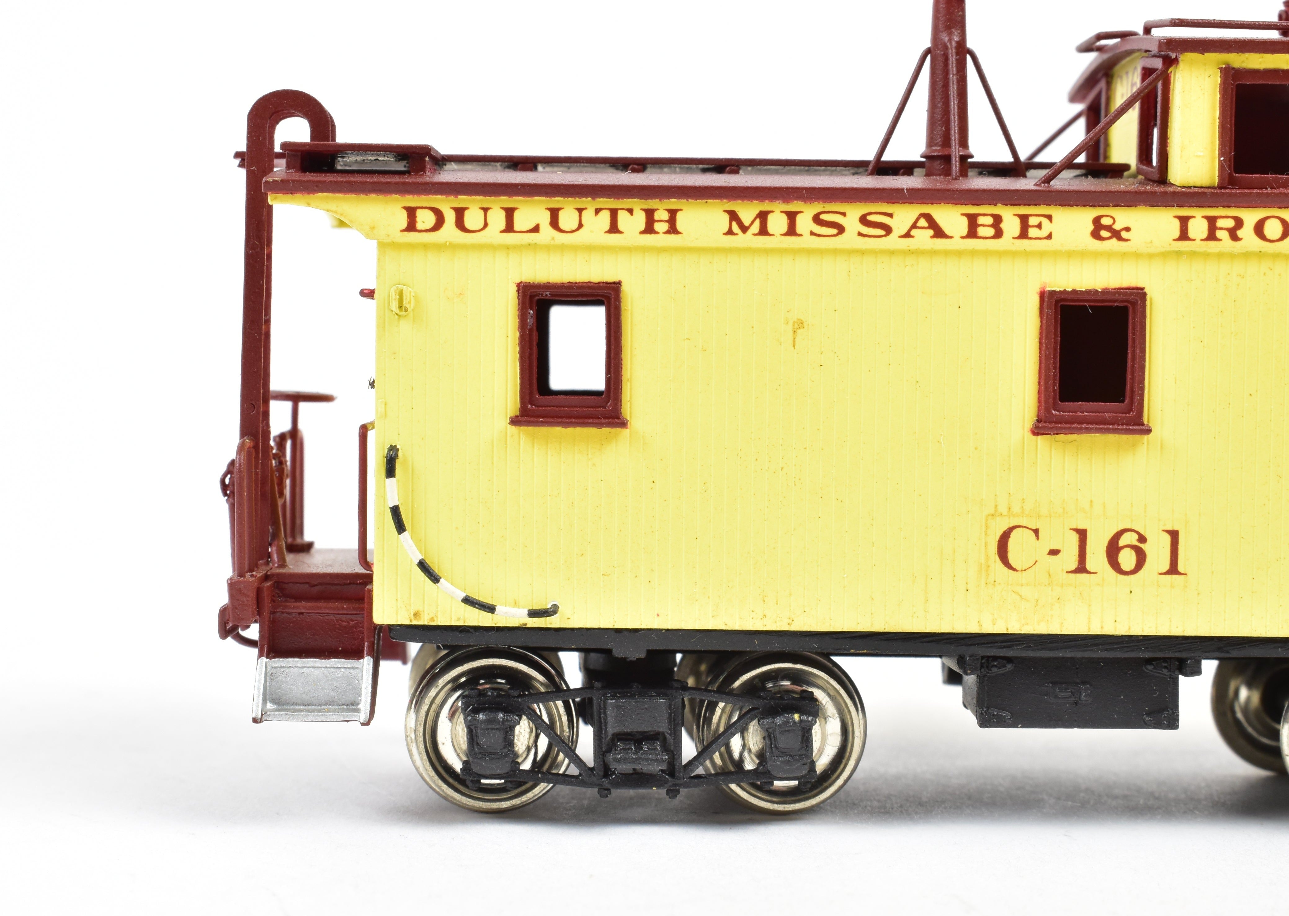 HO Scale Brass Duluth Missabe & Iron Range Wood Caboose FP #C-161 by SKI