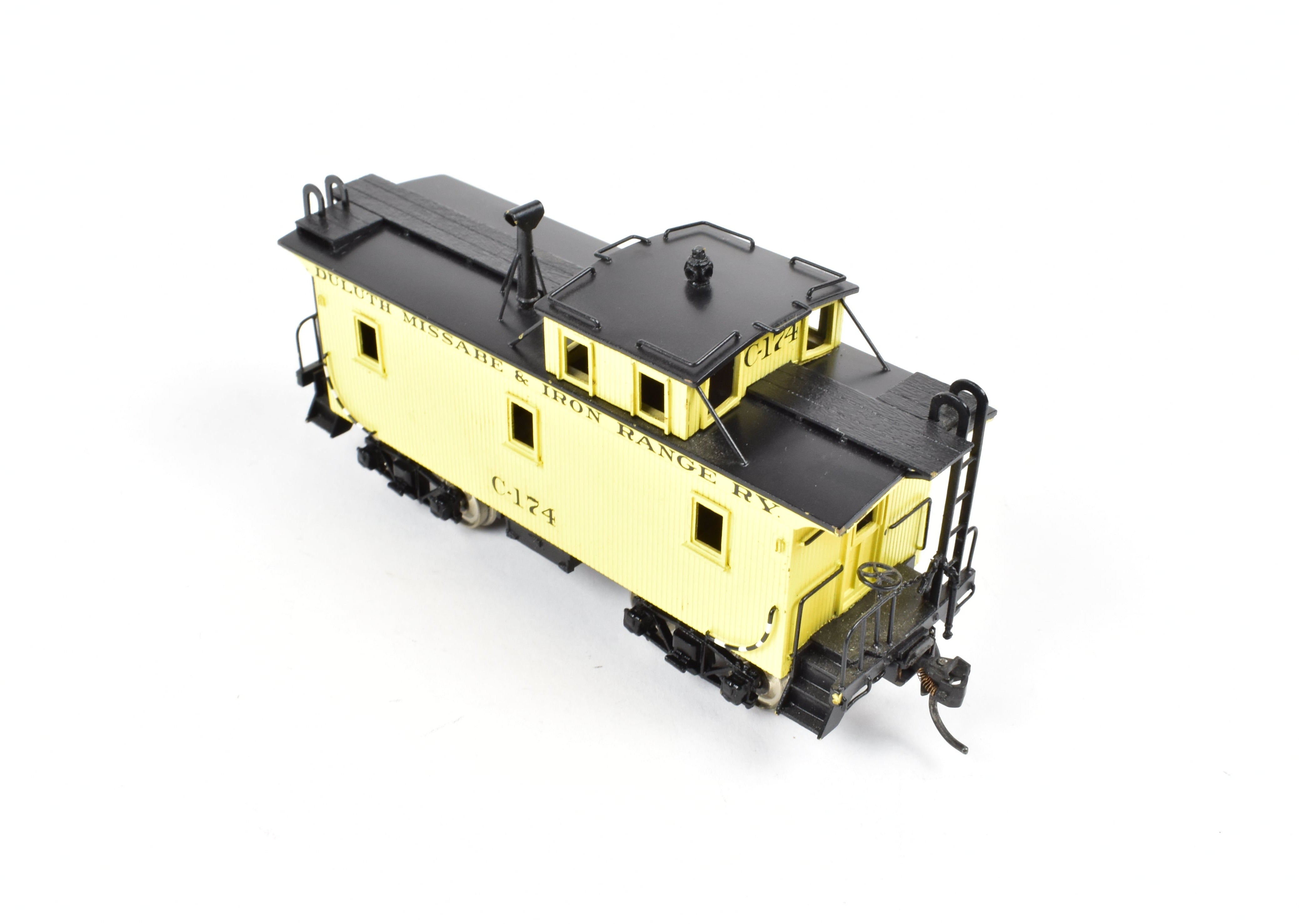 HO Scale Brass Duluth Missabe & Iron Range Wood Caboose FP #C-174 by SKI