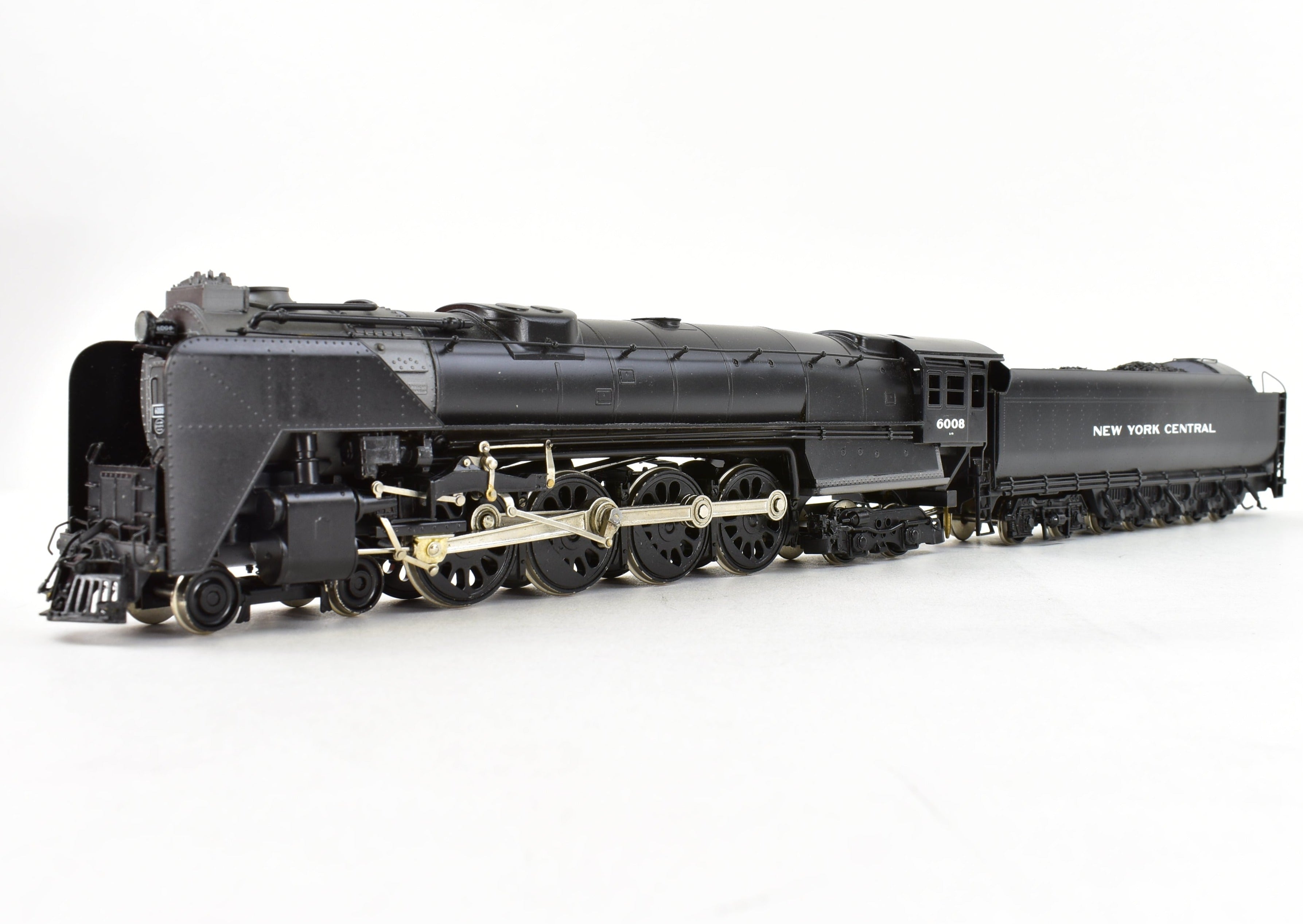HO Scale Brass Nickel - Plated Railroad Model: New York Central S - 1b Niagara 4 - 8 - 4 Professionally Painted with Can Motor Upgrade by Nickel Plate Products NYC