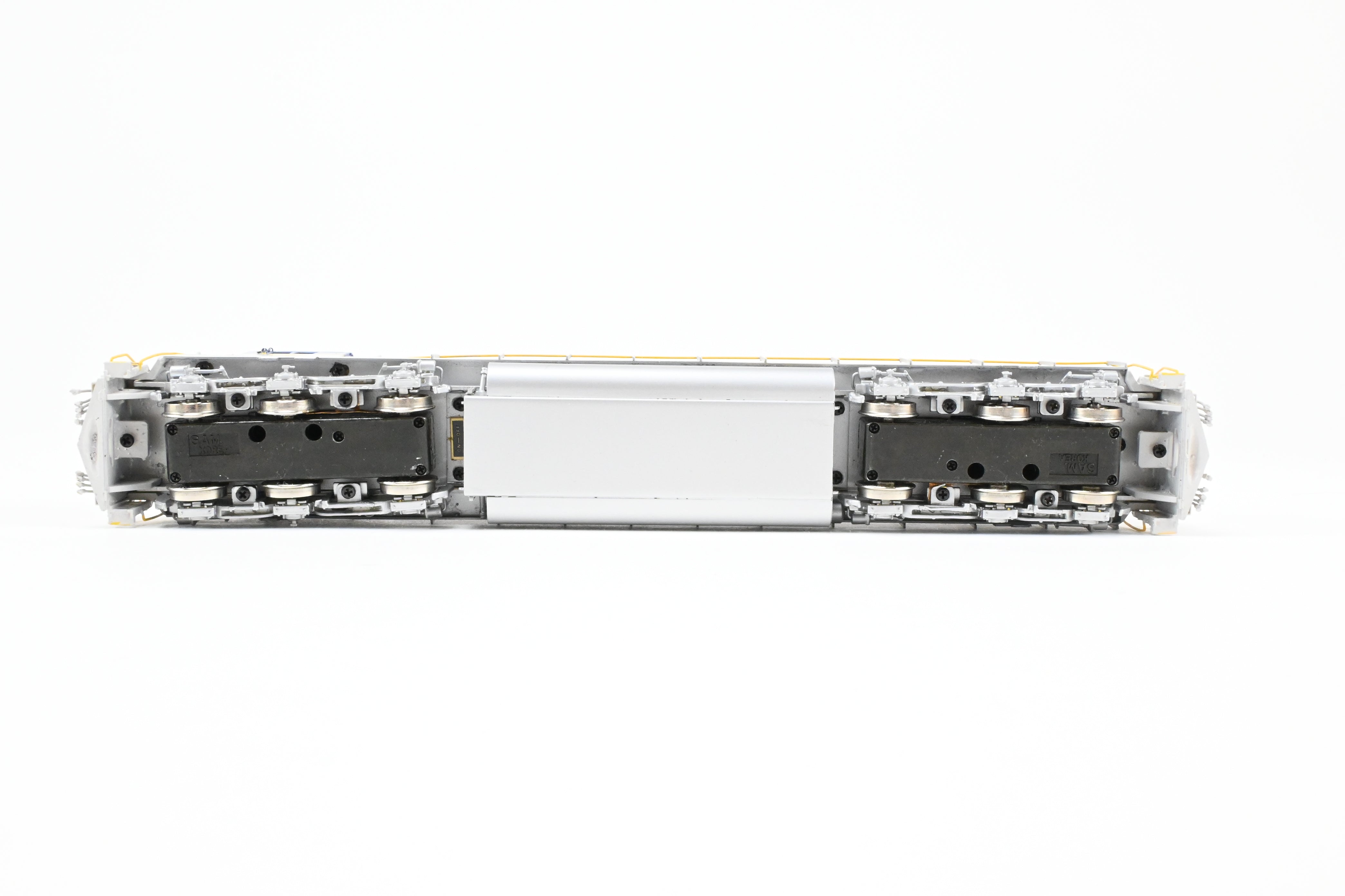 HO Scale Brass Model of Delaware and Hudson C - 628 FP Locomotive in Blue/Grey Scheme by HO Brass Oriental Limited and Challenger Imports
