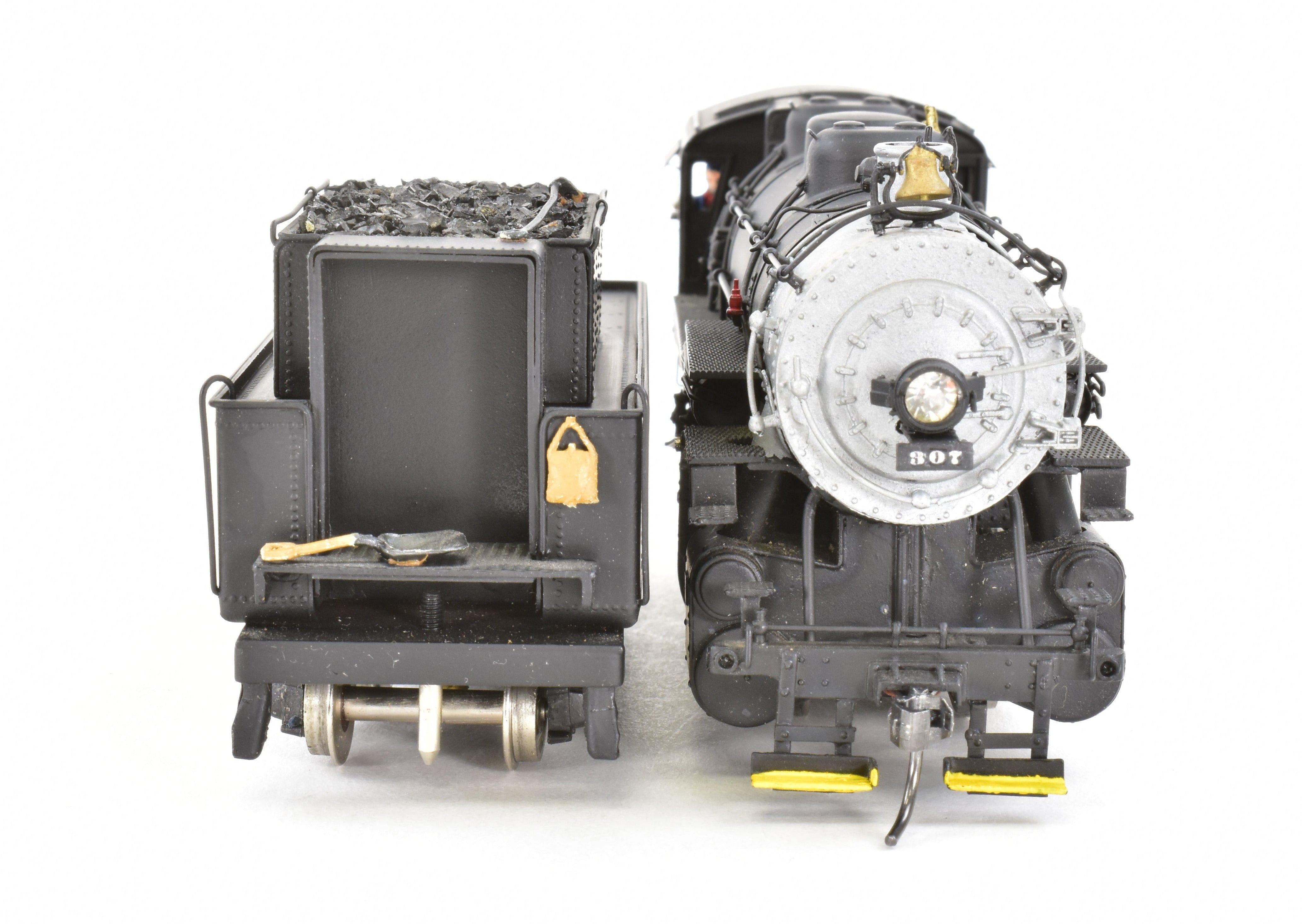 High - Quality HO Scale Brass PFM - Tenshodo CRI&P Rock Island 0 - 8 - 0 Switcher Locomotive Model, FP No. 307