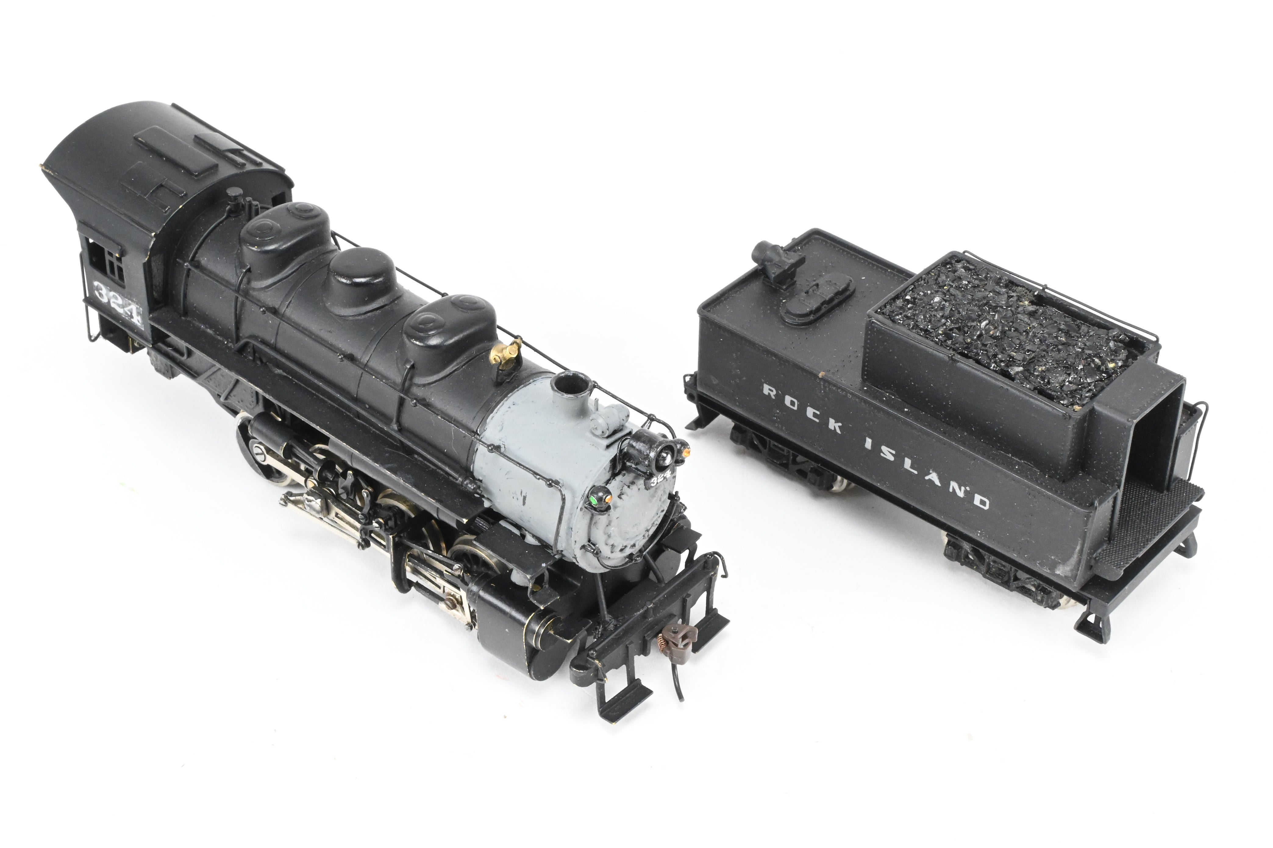 HO Scale Brass PFM - Tenshodo CRI&P - Rock Island 0-8-0 Switcher Model Locomotive FP No. 324