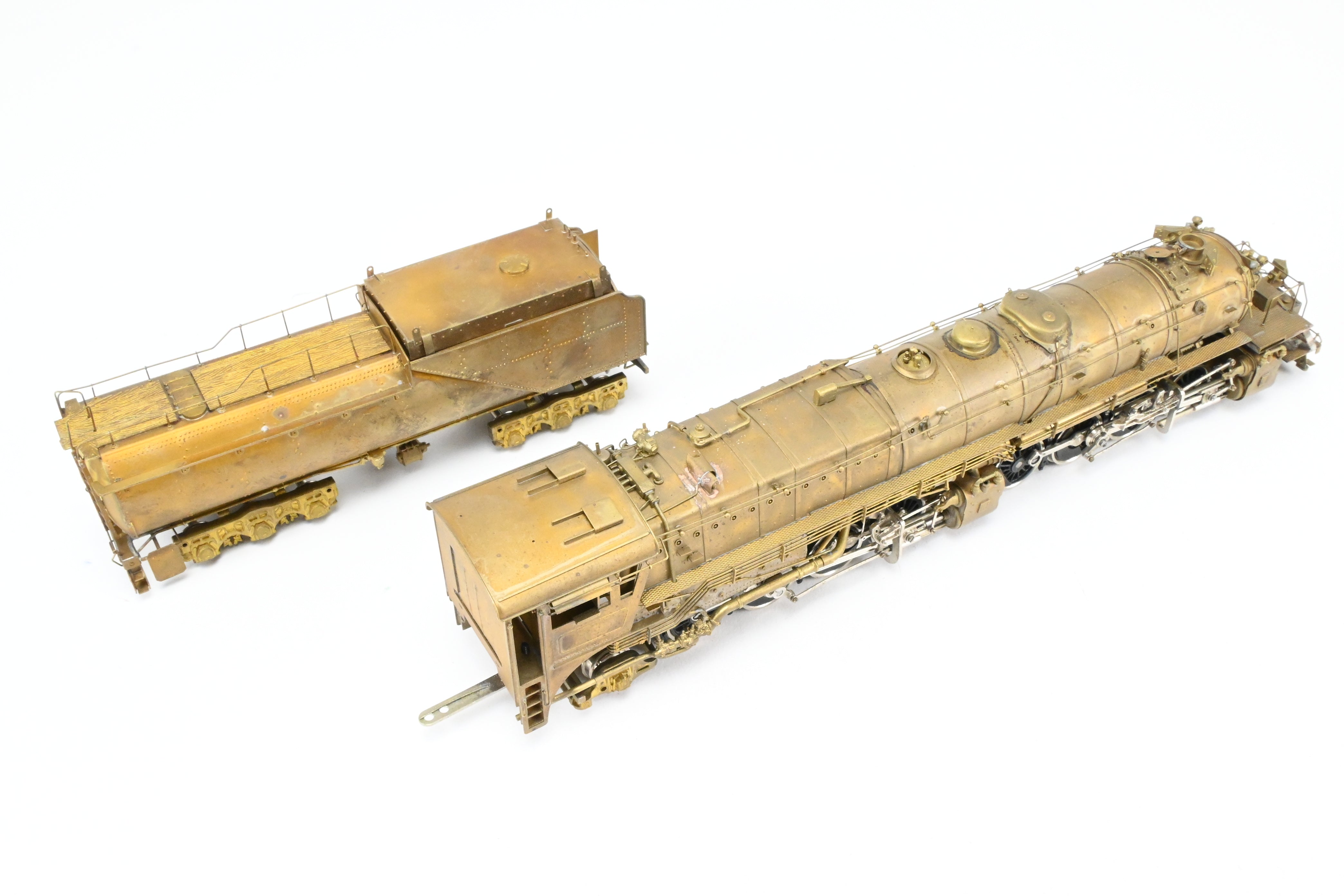 1966 HO Brass PFM - Tenshodo Great Northern 2-8-8-2 Class R-2 Model