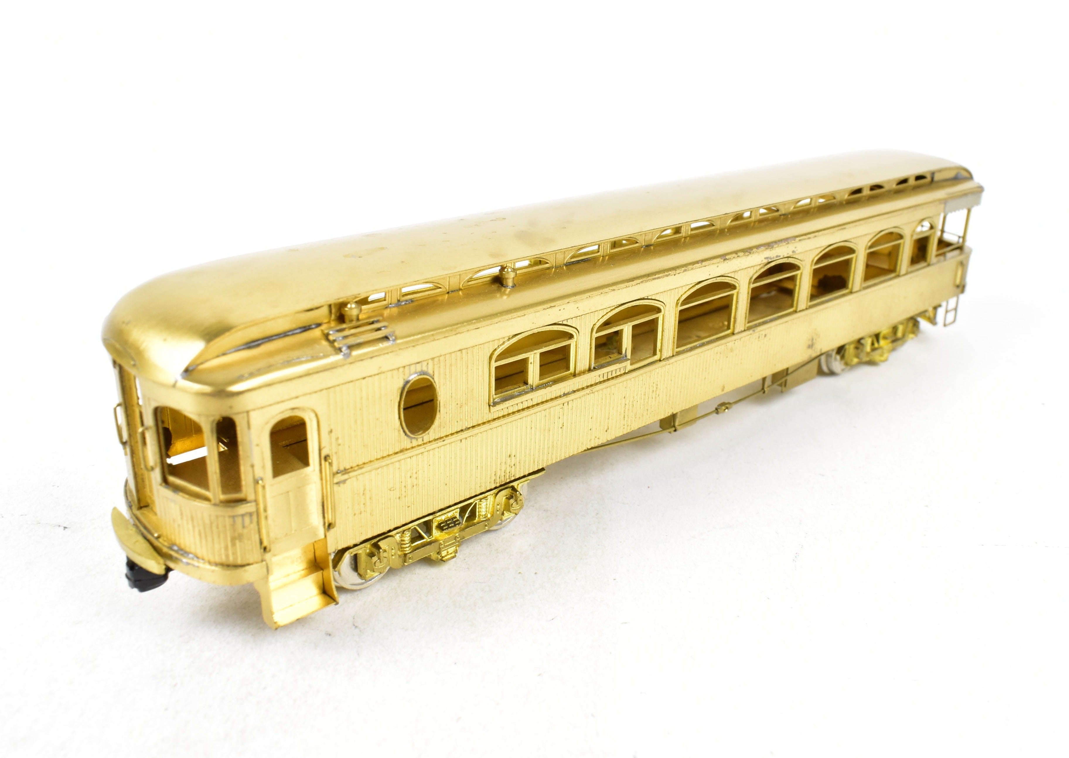 HO Scale Brass Suydam Sacramento Northern Niles Wood Interurban Parlor Car Model - Bidwell Version