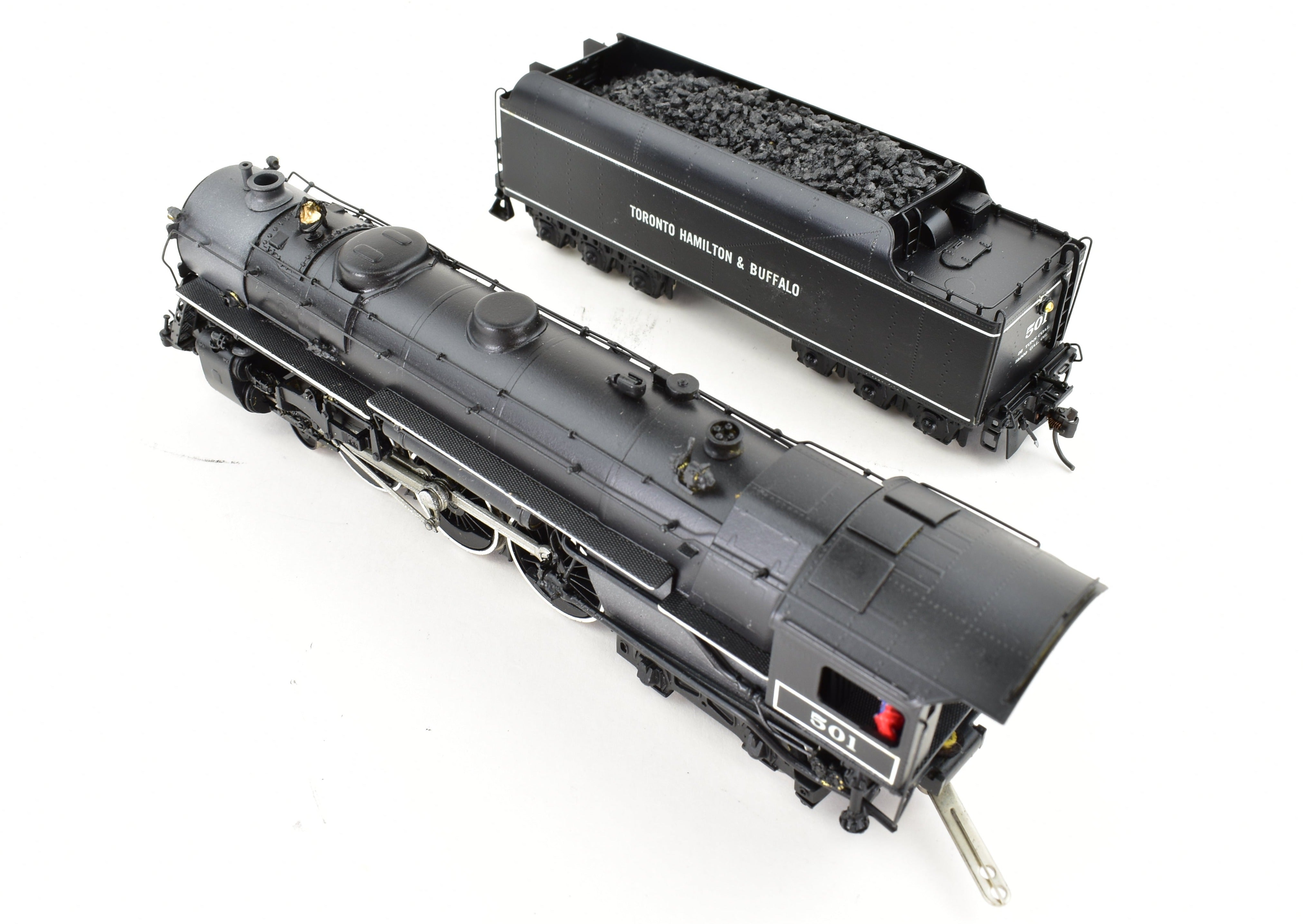 HO Scale Brass Sunset Models TH&B - Toronto Hamilton & Buffalo NYC J - 1e 4 - 6 - 4 Steam Locomotive Custom Painted Model