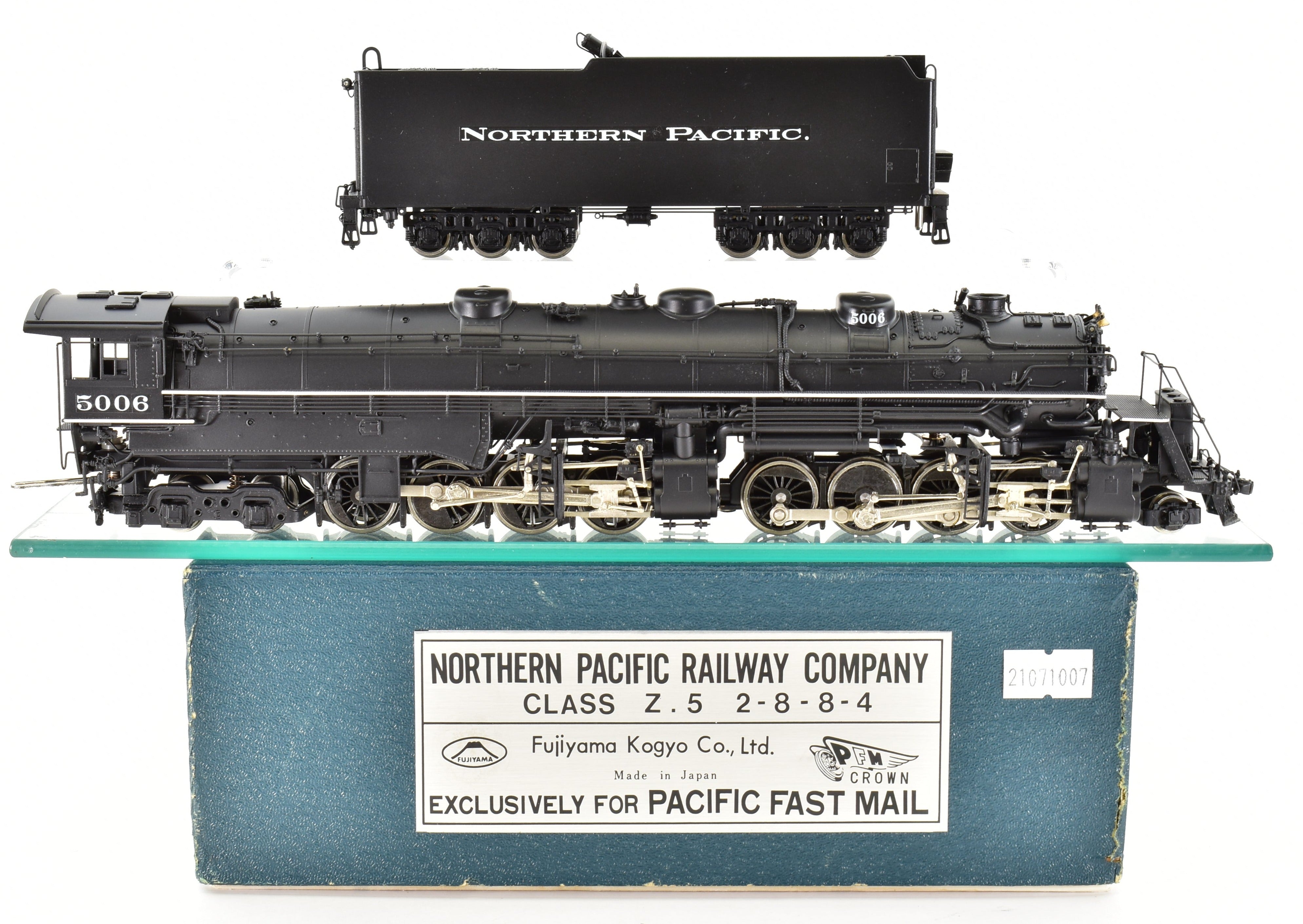 1985 HO Brass PFM - Fujiyama NP Z - 5 2 - 8 - 8 - 4 Yellowstone Model FP