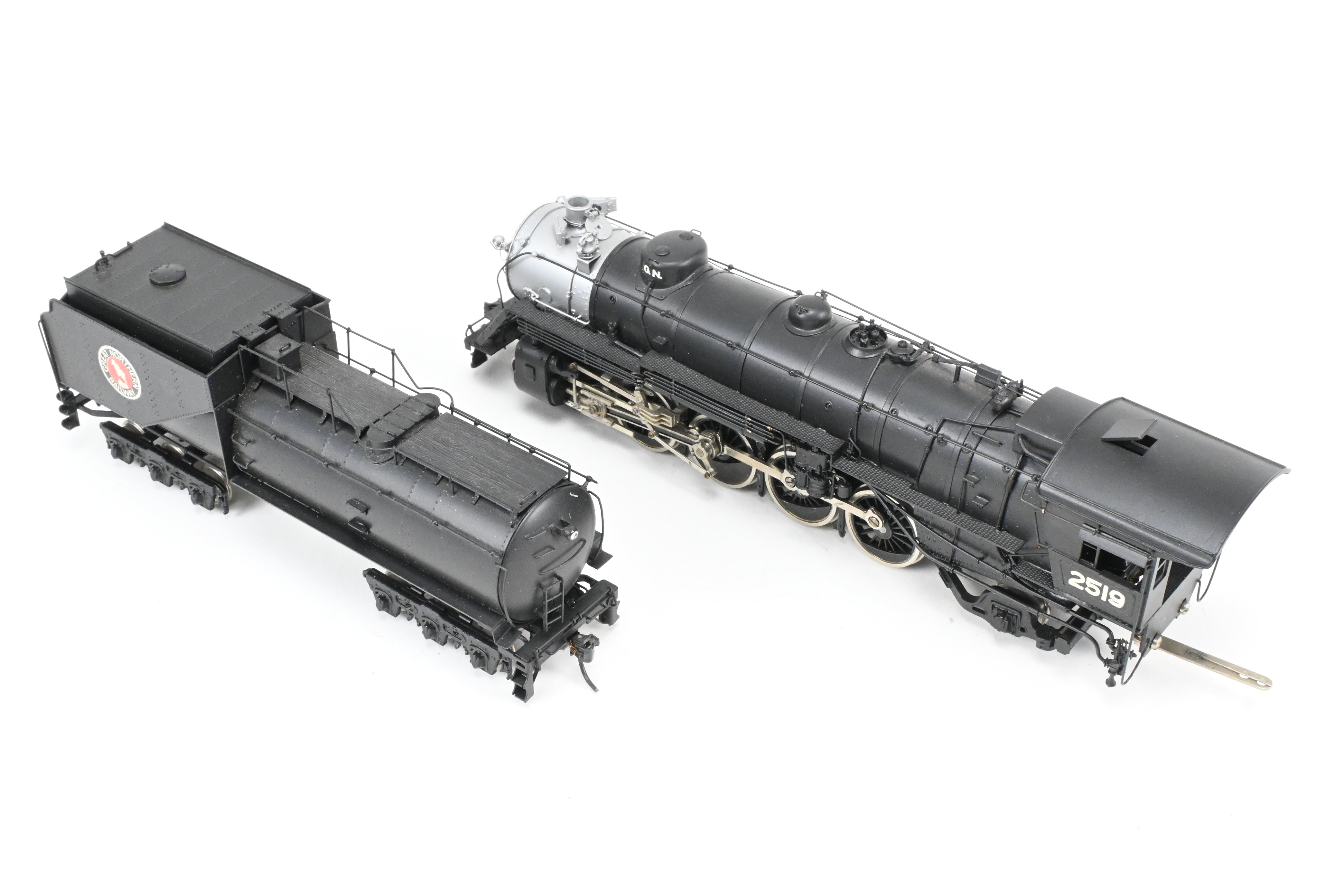 1968 HO Brass Tenshodo Great Northern 4-8-2 Class P-2 Crown Model FP No. 2519