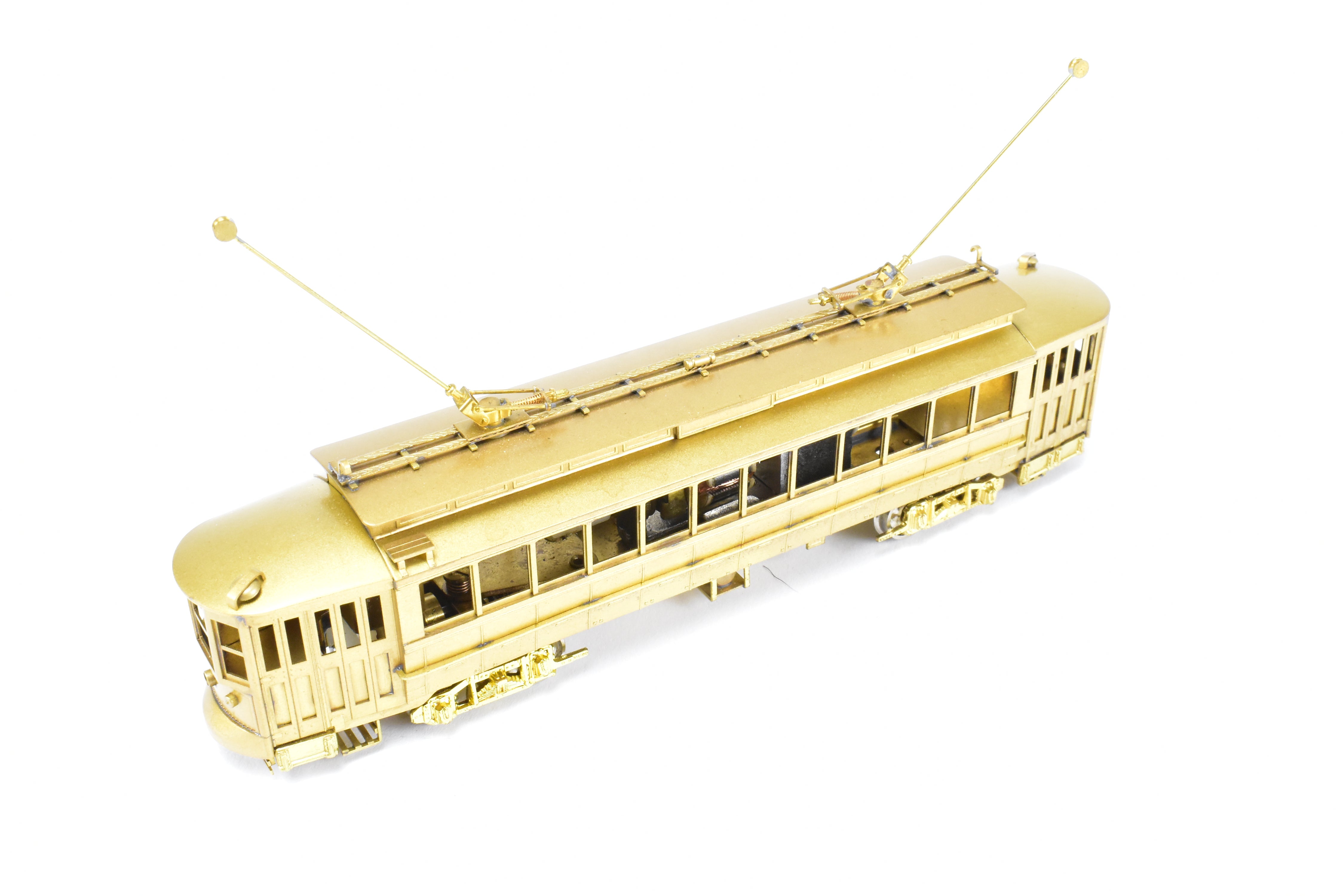HO Scale Custom Brass TARS Third Avenue Railway System 400 Series Trolley Model - High - Quality HO Brass NJ Imported Collectible