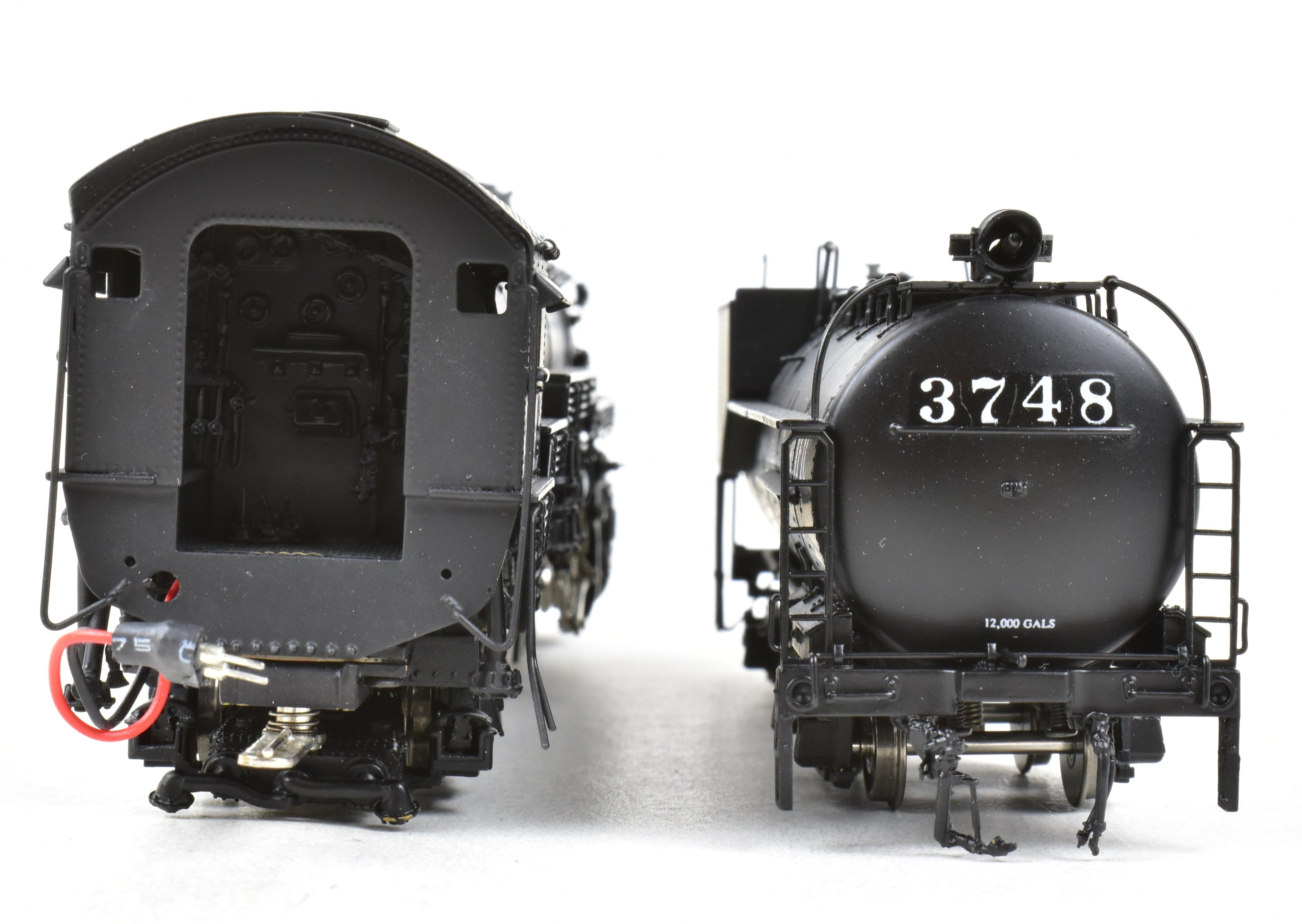 HO Scale Brass Sunset Models Southern Pacific F-5 2-10-2 Steam Locomotive Model Factory Painted No. 3748