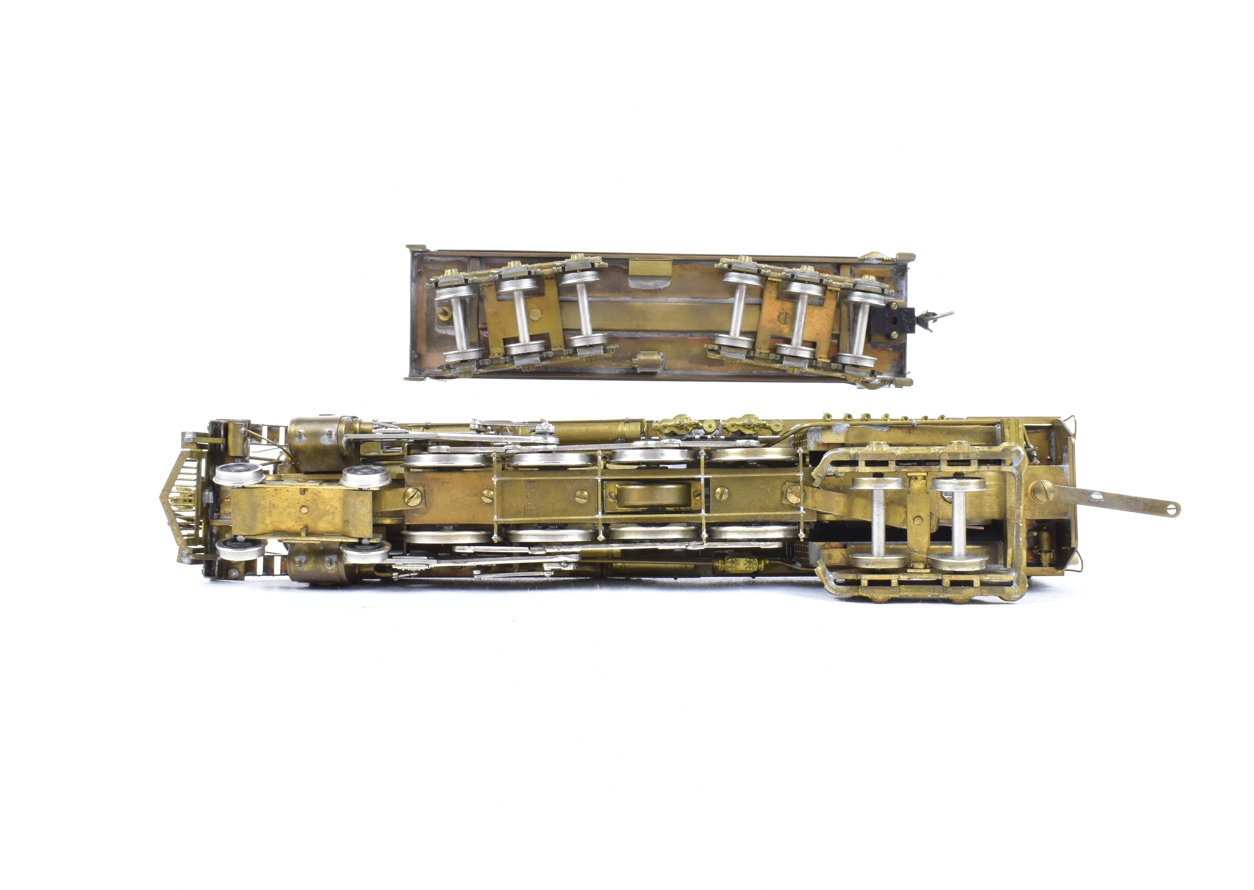 HO Scale Brass Pacific Fast Mail Model Train - Toby's Denver & Rio Grande Western 4-8-4 Class M-64 Crown Model REBOXX from 1962