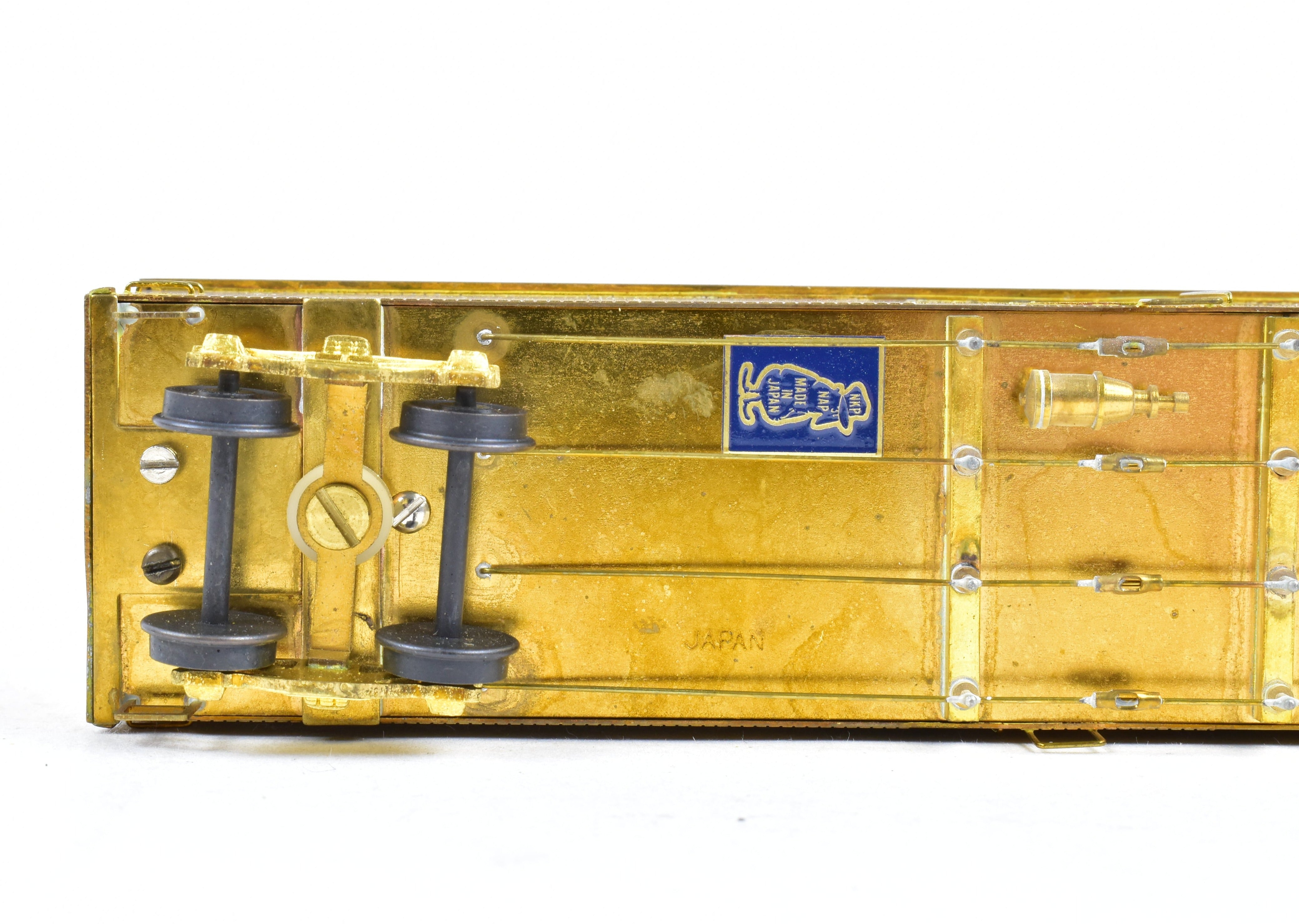 HO Scale Brass Nickel - Plated New York Ontario & Western Milk Car Model