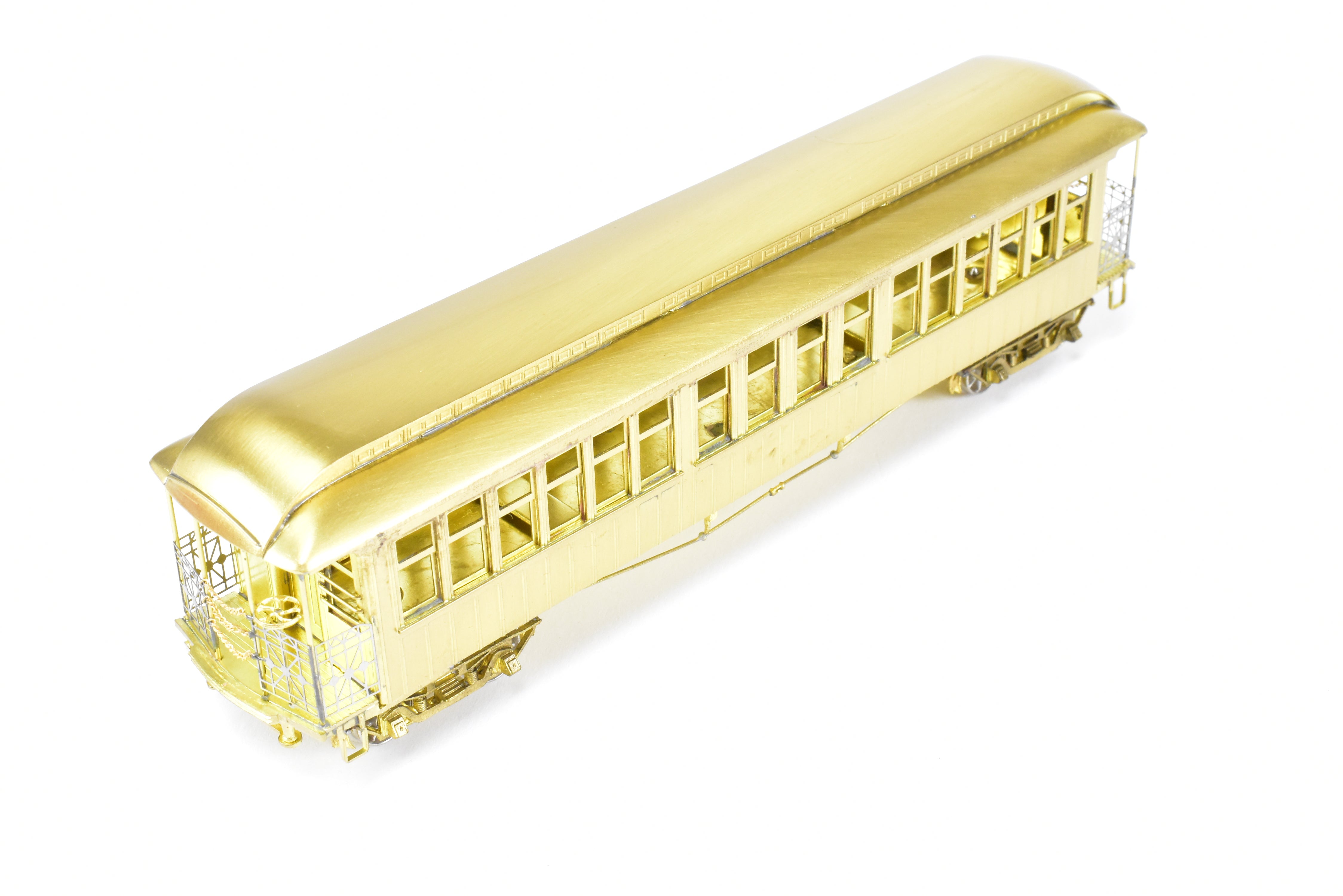 HO Brass MTS Imports Manhattan Elevated & C&SSRT Unpowered Elevated Car, Like New