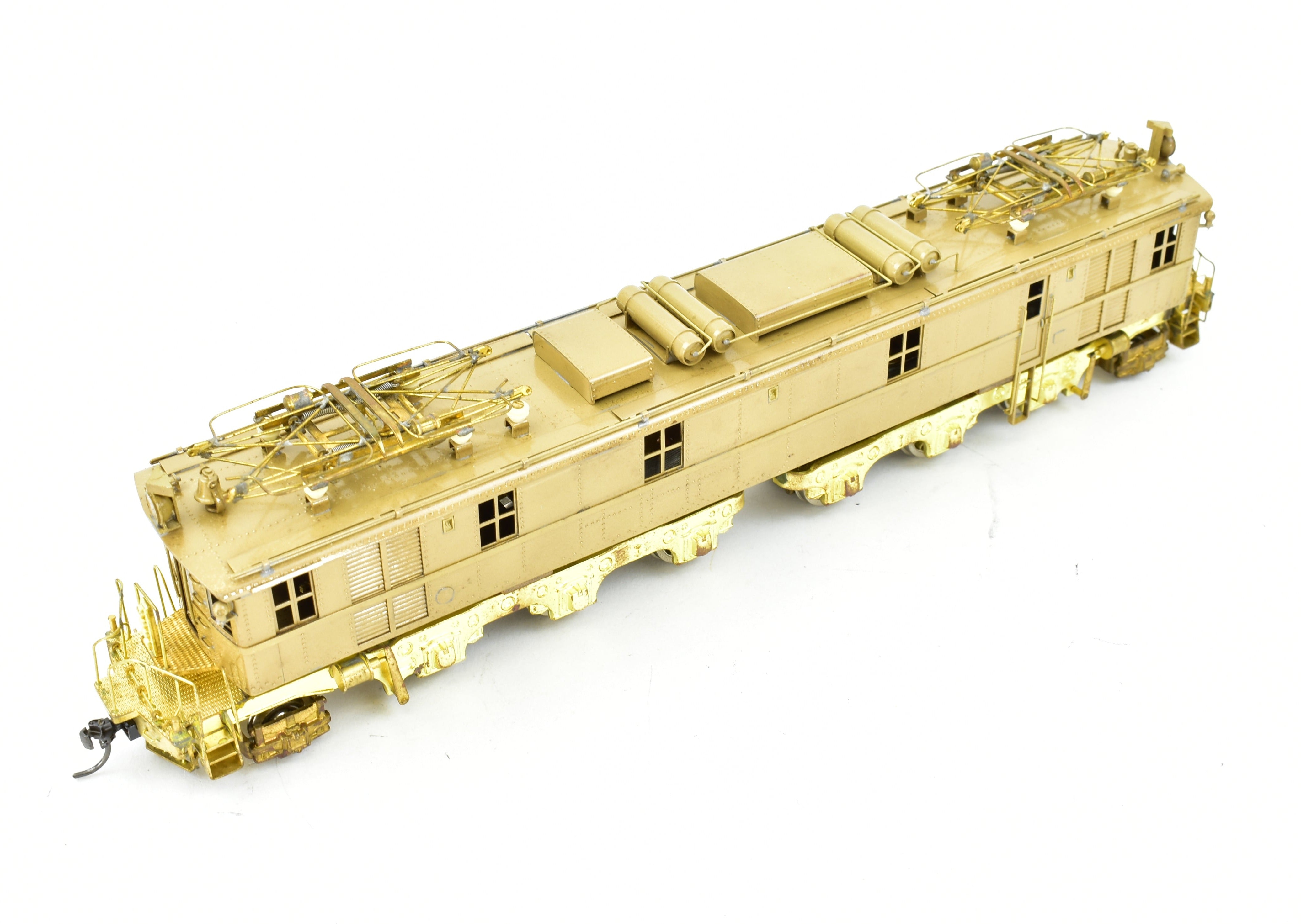 HO Scale Great Northern Y-1 Electric Locomotive by Brass Max Gray in Gray Color