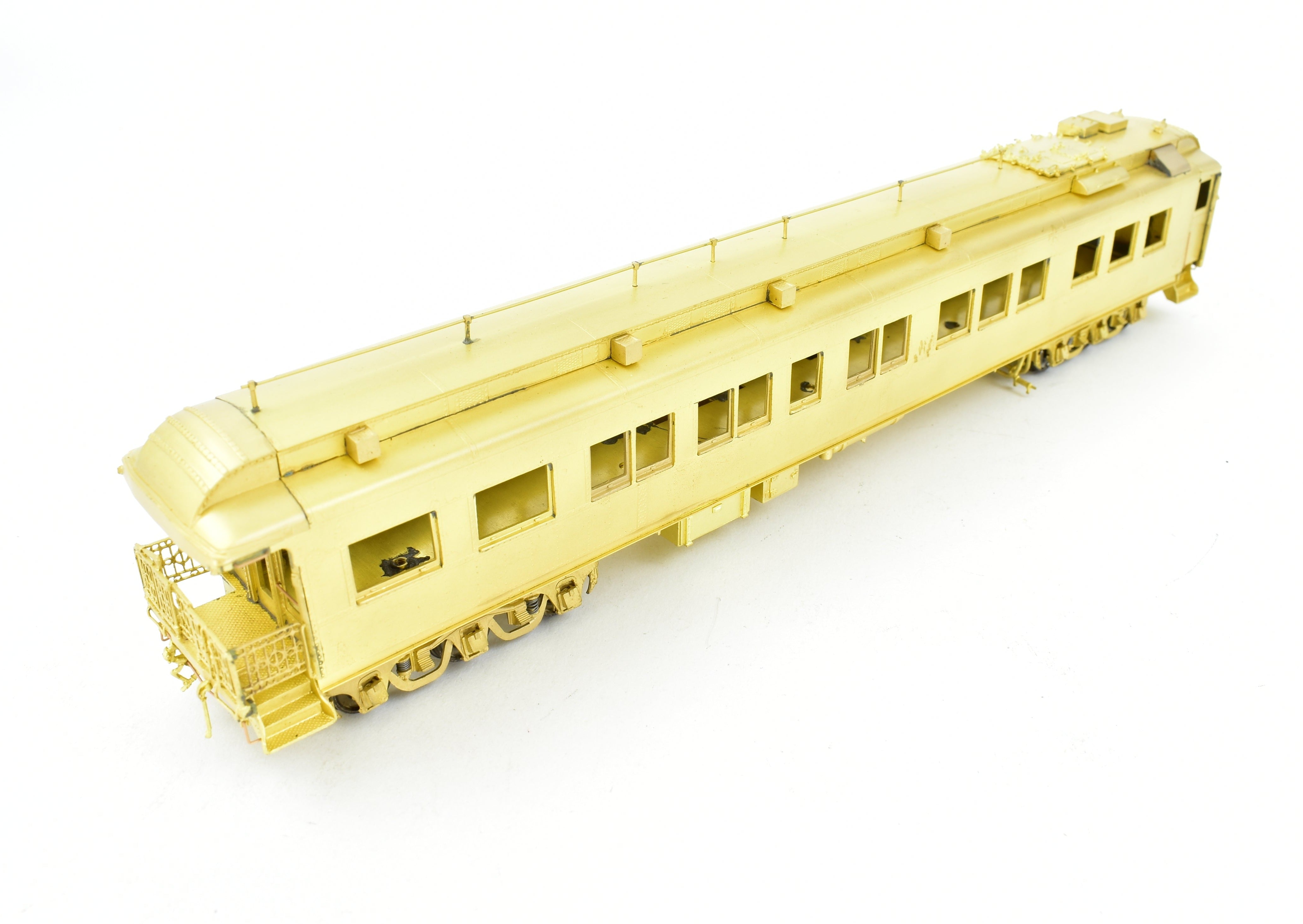 HO Scale Brass ATSF - Santa Fe Heavyweight Business Car #9/#10 by Pecos River