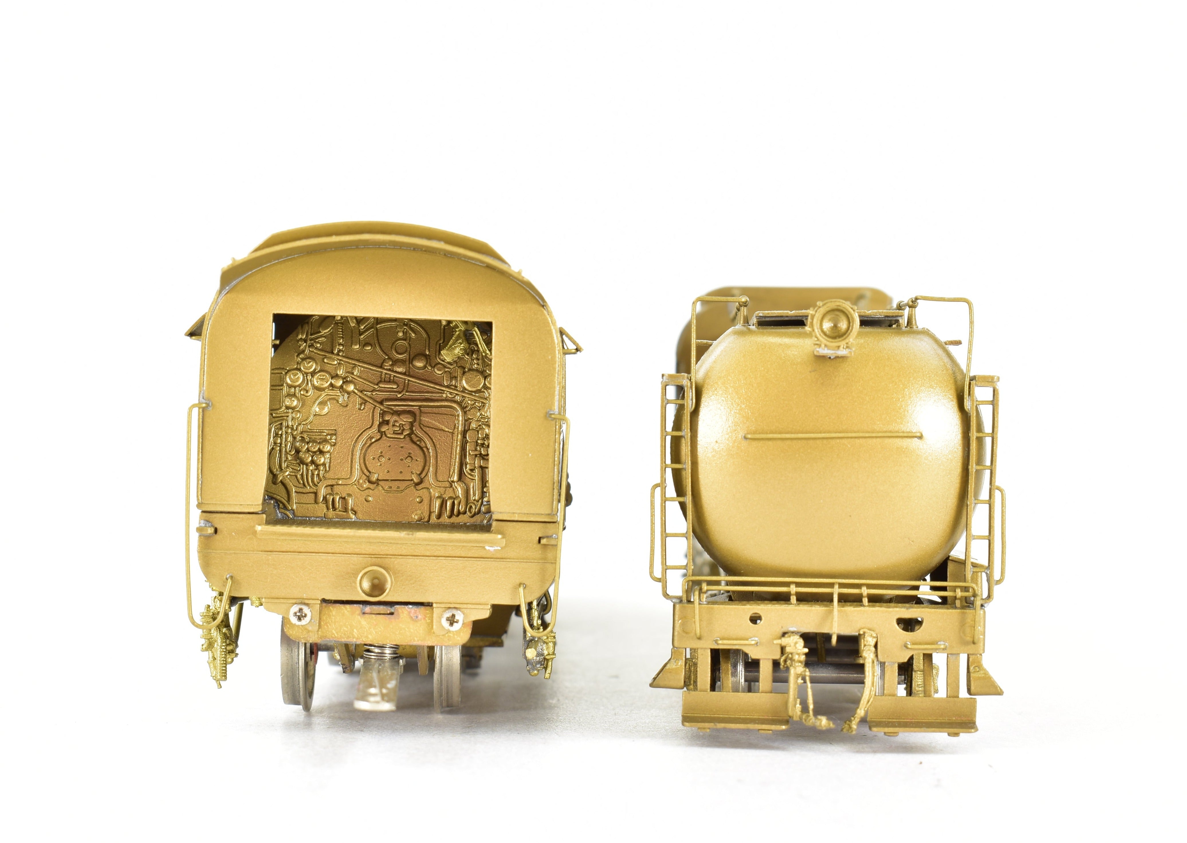 HO Scale Brass Model Train - Chesapeake & Ohio Class B-1 2-10-2 with Pumps on Pilot by NJ Custom Brass
