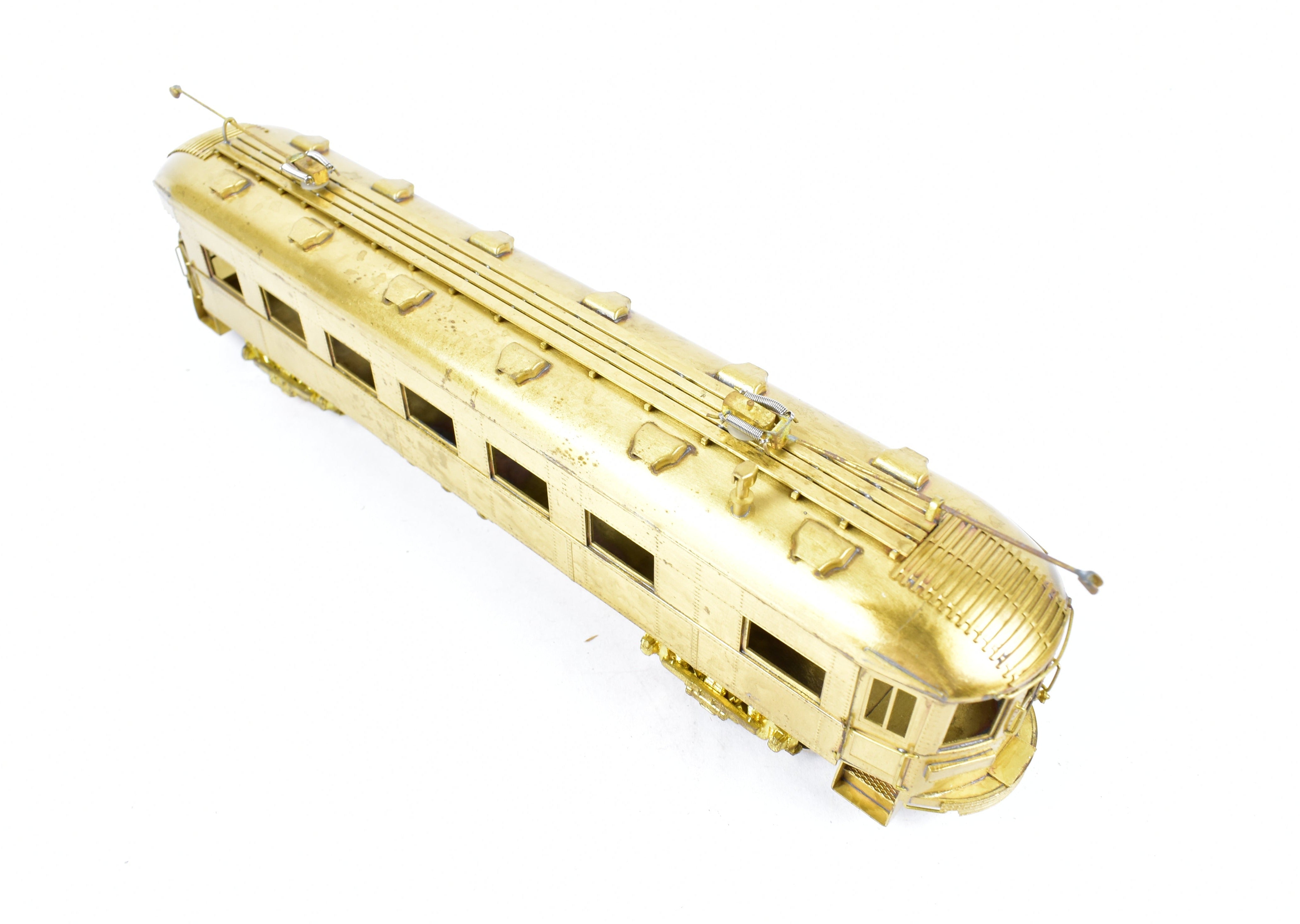 1978 HO Brass MTM Midwest Trolley Museum CNS&M North Shore Line No. 410 Parlor Observation Unpowered Trailer