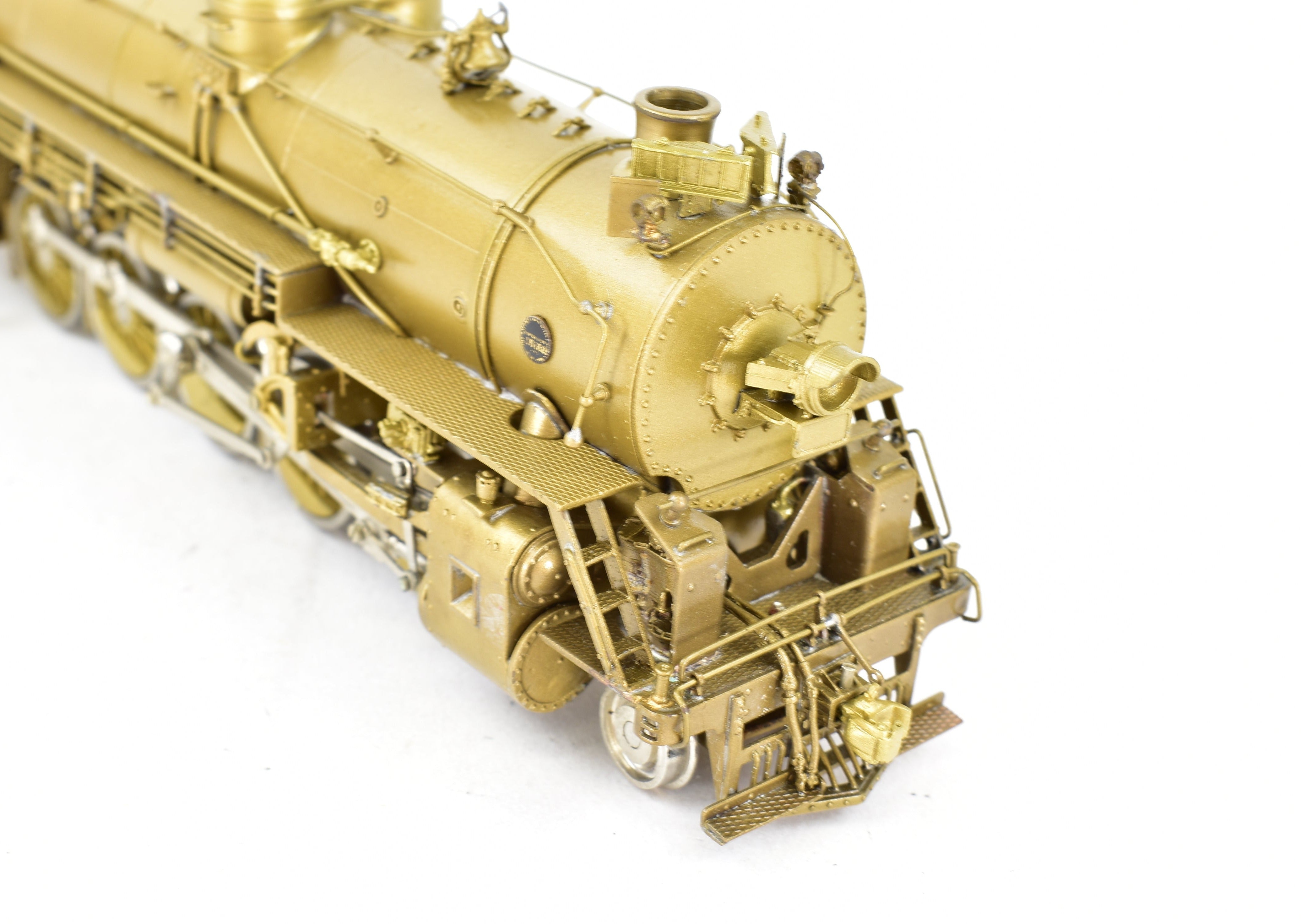 HO Scale Brass Model Train - Chesapeake & Ohio Class B-1 2-10-2 with Pumps on Pilot by NJ Custom Brass
