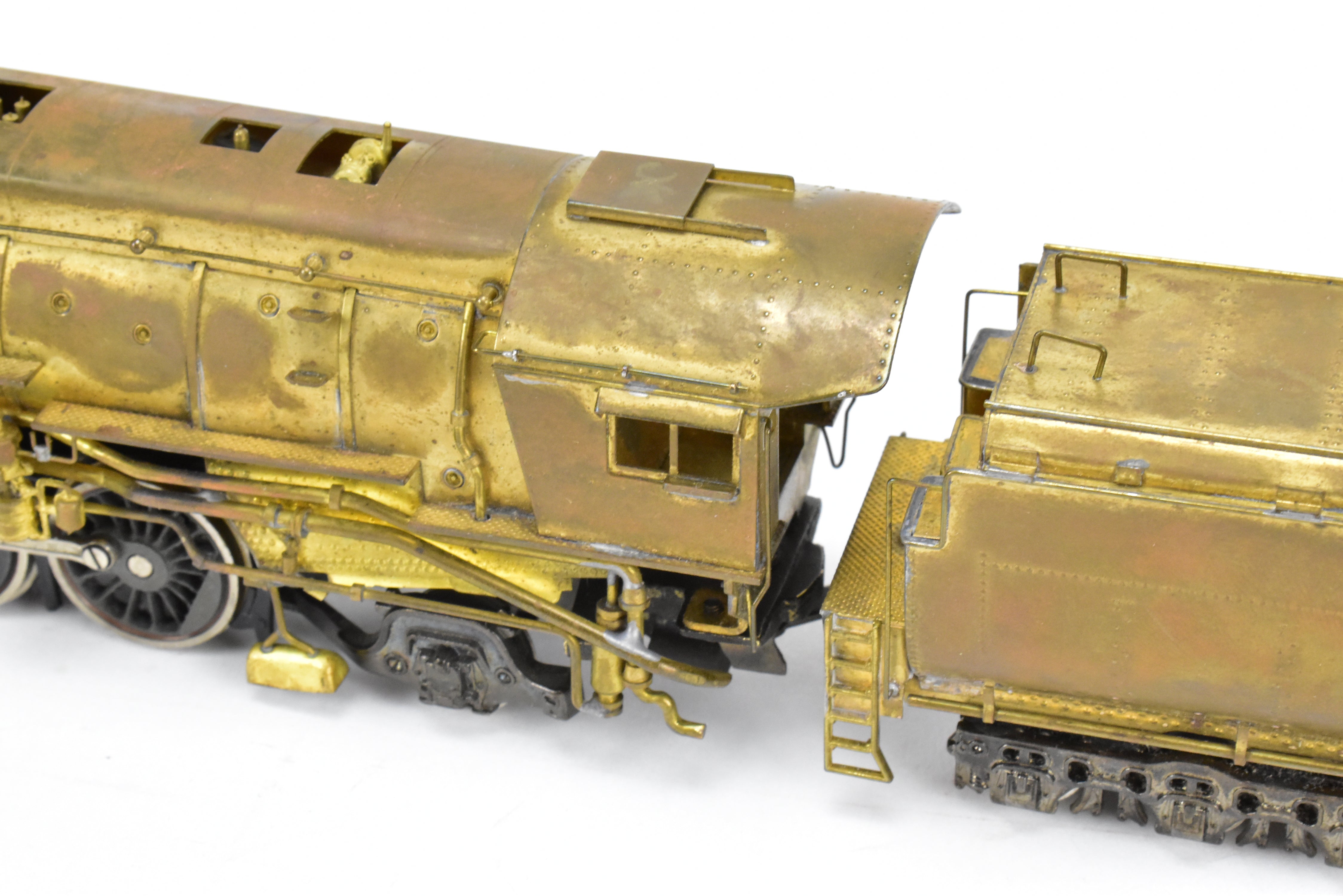 HO Brass Max Gray SP Vintage 4-8-2 Mountain Locomotive (Class MT-4)