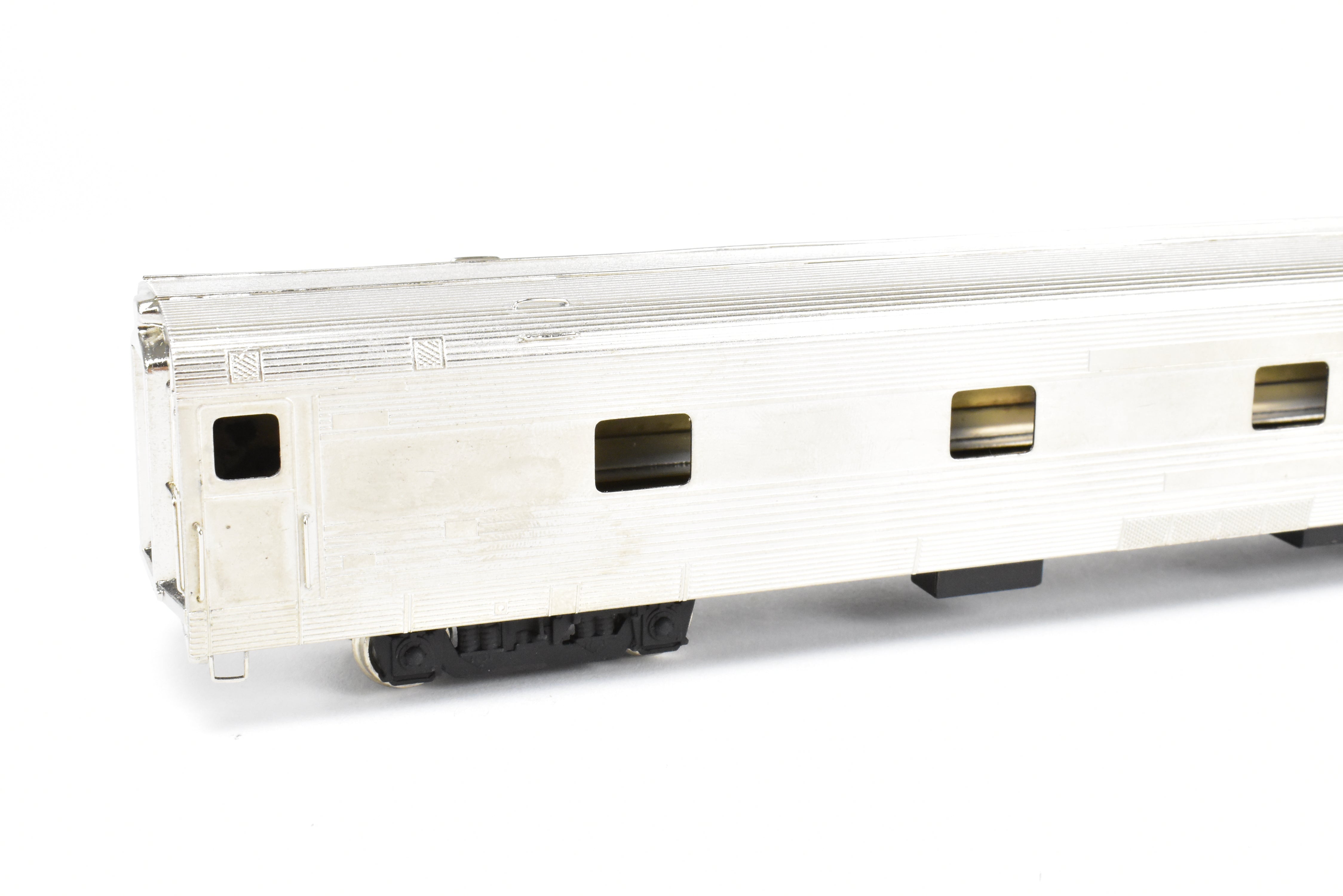 HO Scale Brass NPP Nickel - Plated California Zephyr Pullman Roomette Sleeper Set