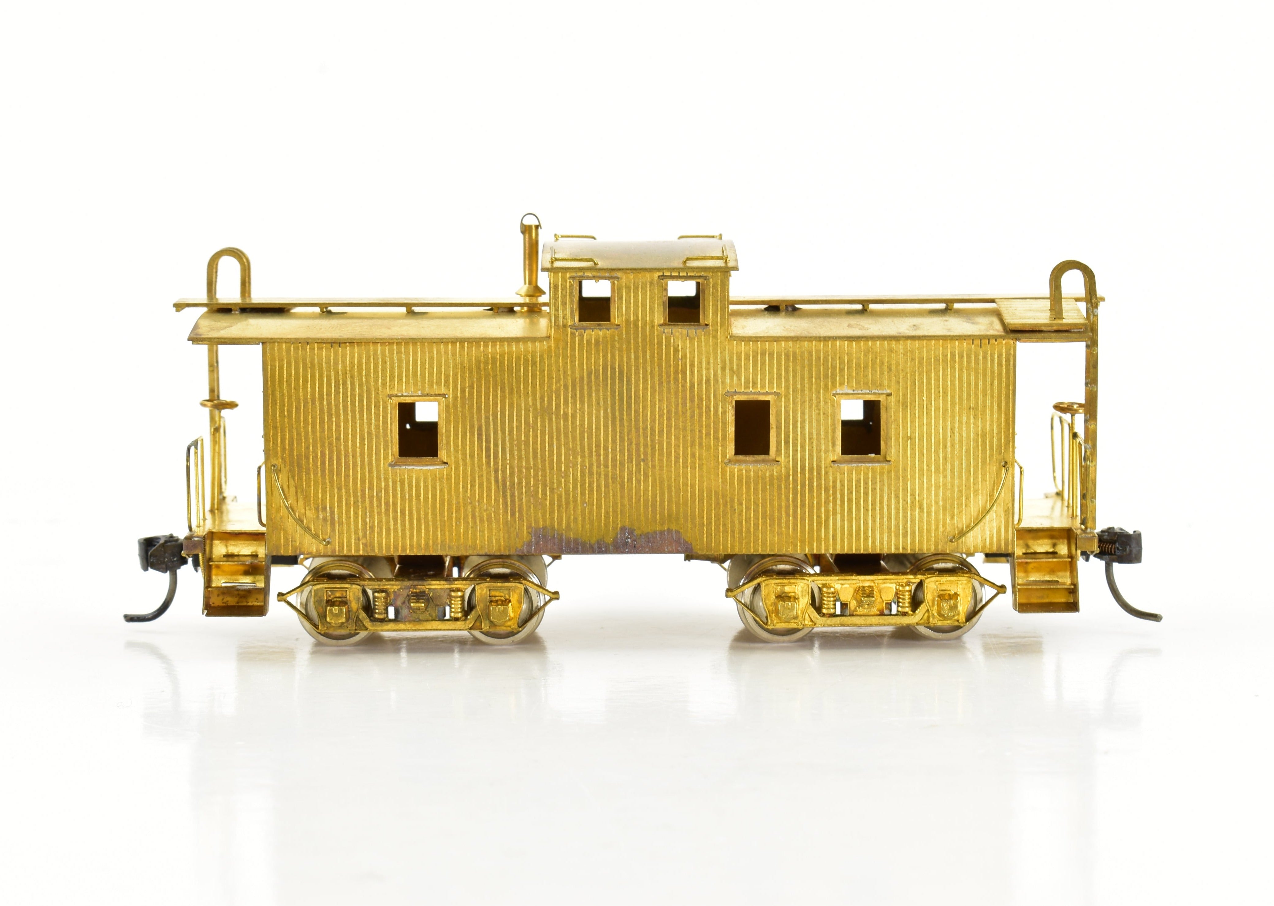 HO Brass NPP Nickel - Plated New York Ontario & Western 800 Series Caboose