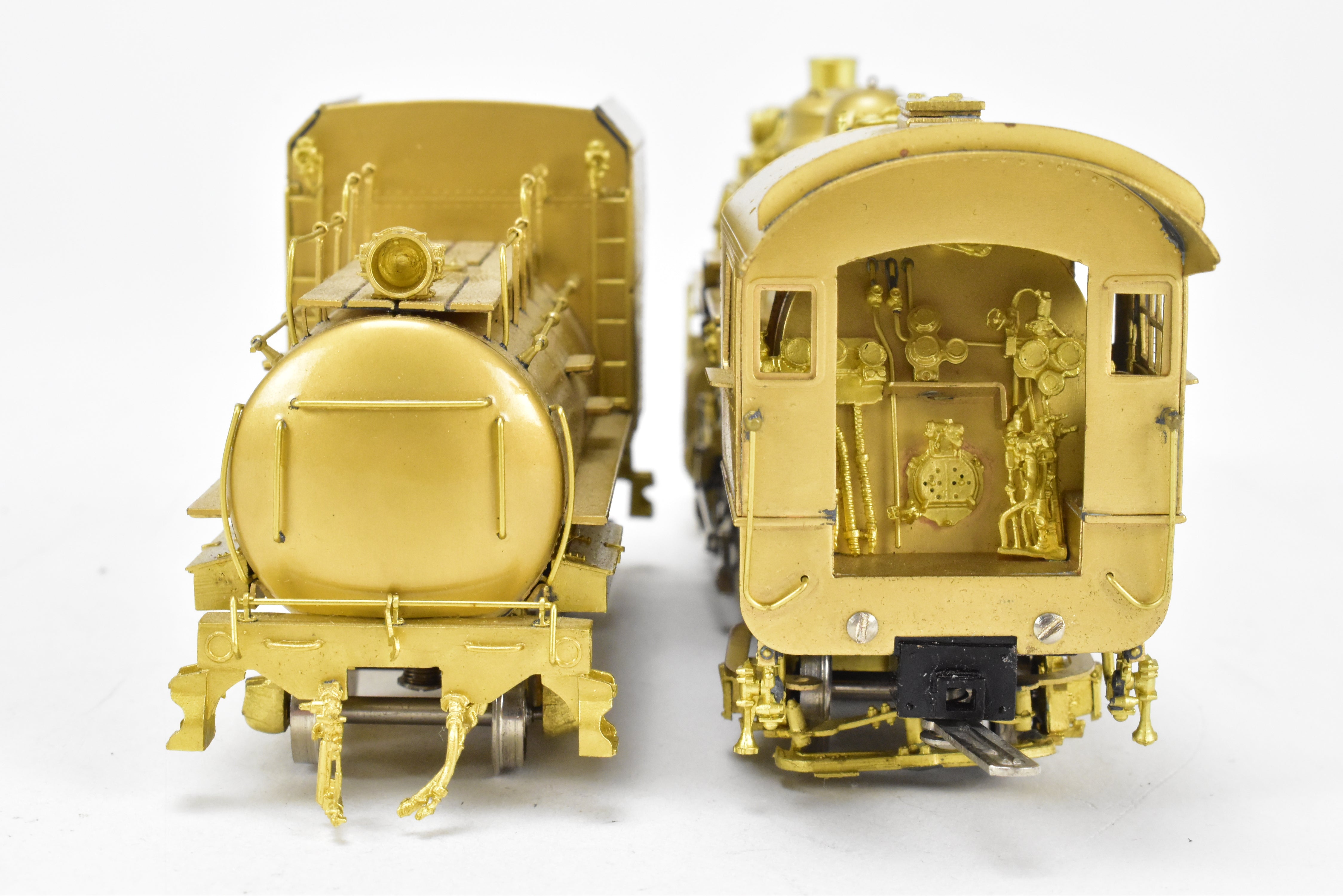 High - Quality HO Scale Brass Nickel - Plated Erie Railroad N - 1 2 - 8 - 2 Model Train by NPP - Nickel Plate Products
