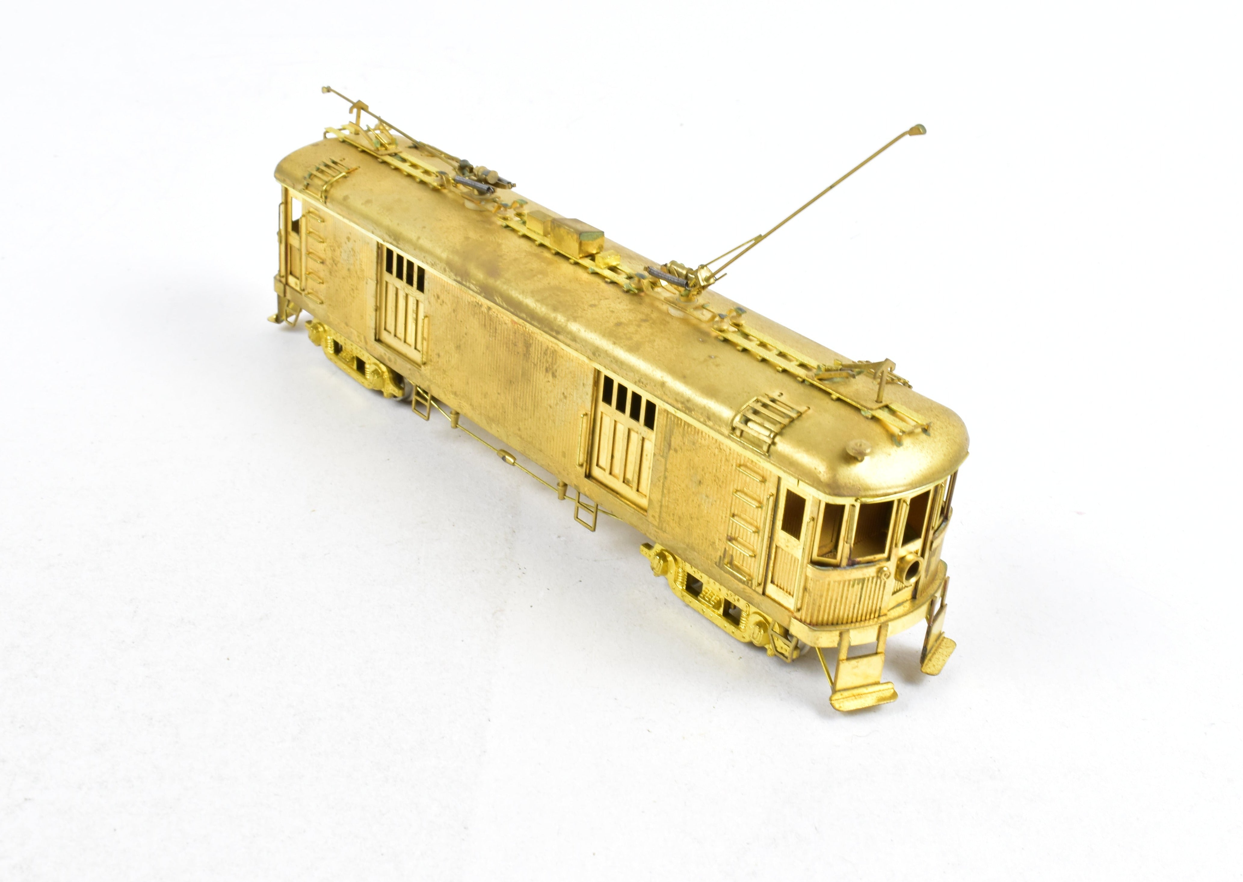 HO Scale Brass Suydam Pacific Electric Wood Box Motor Model Train