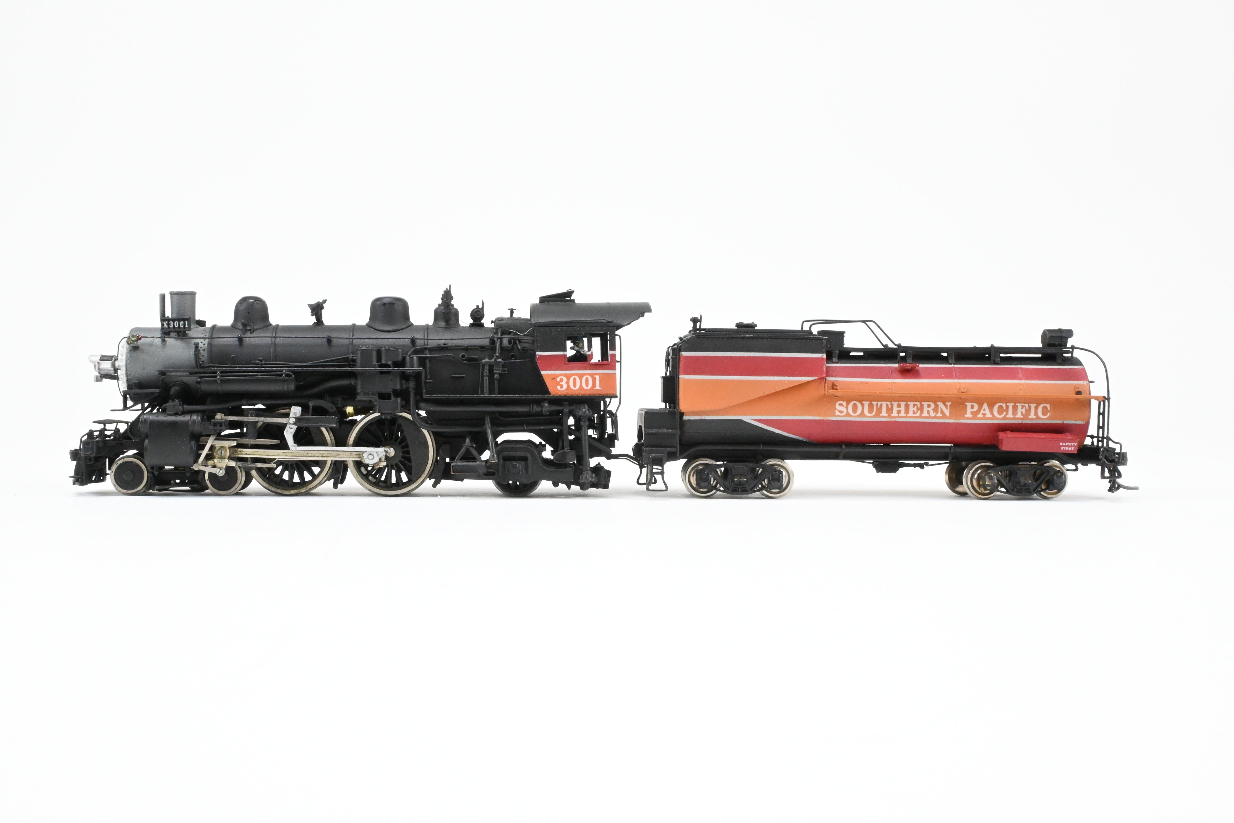 Custom-Built and Detailed HO Brass M.B. Austin SP A6 4-4-2 Atlantic No. 3001