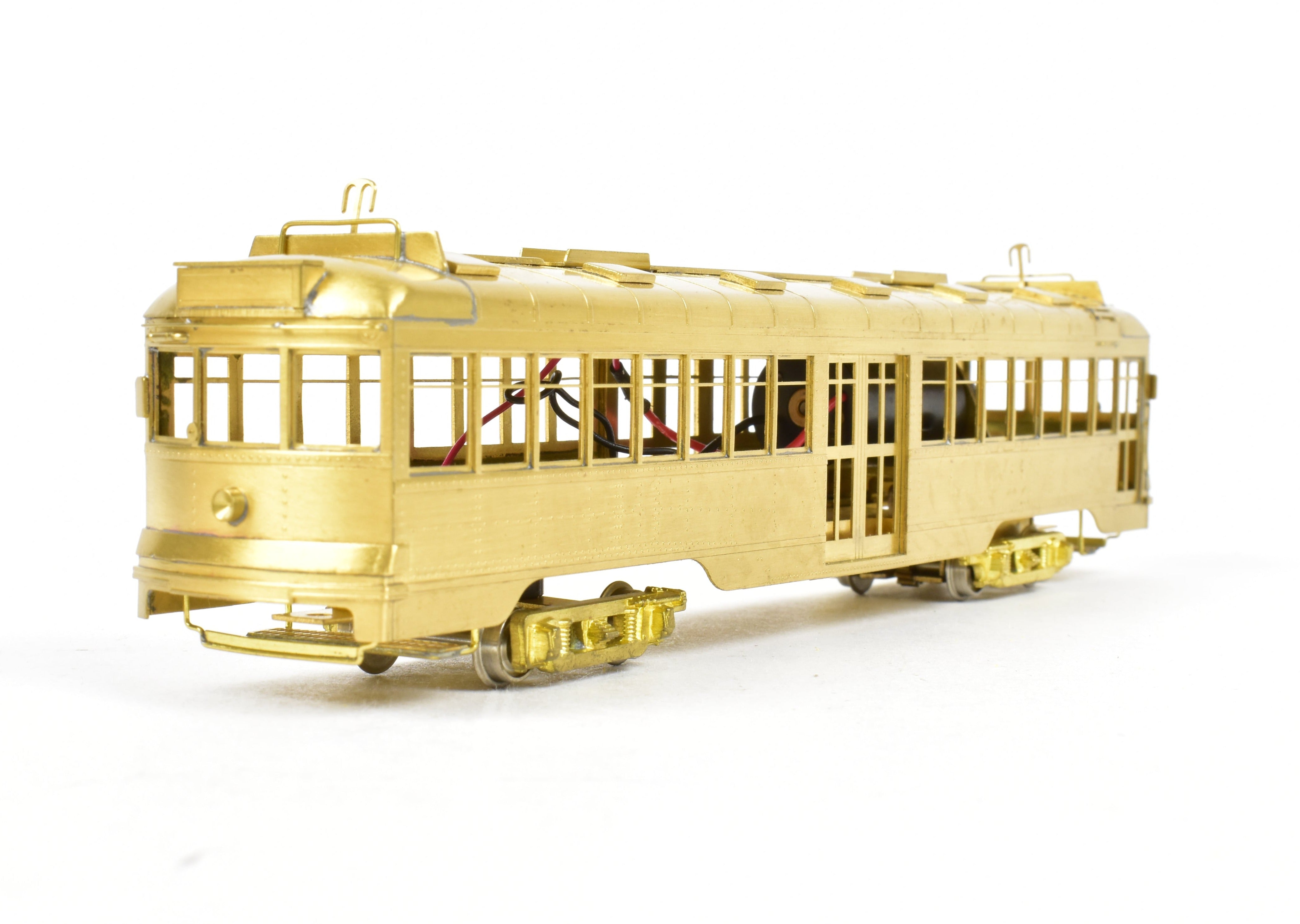 HO Scale Brass Oriental Limited Pacific Electric Hollywood Car, Powered Models Ranging from #600 to #649