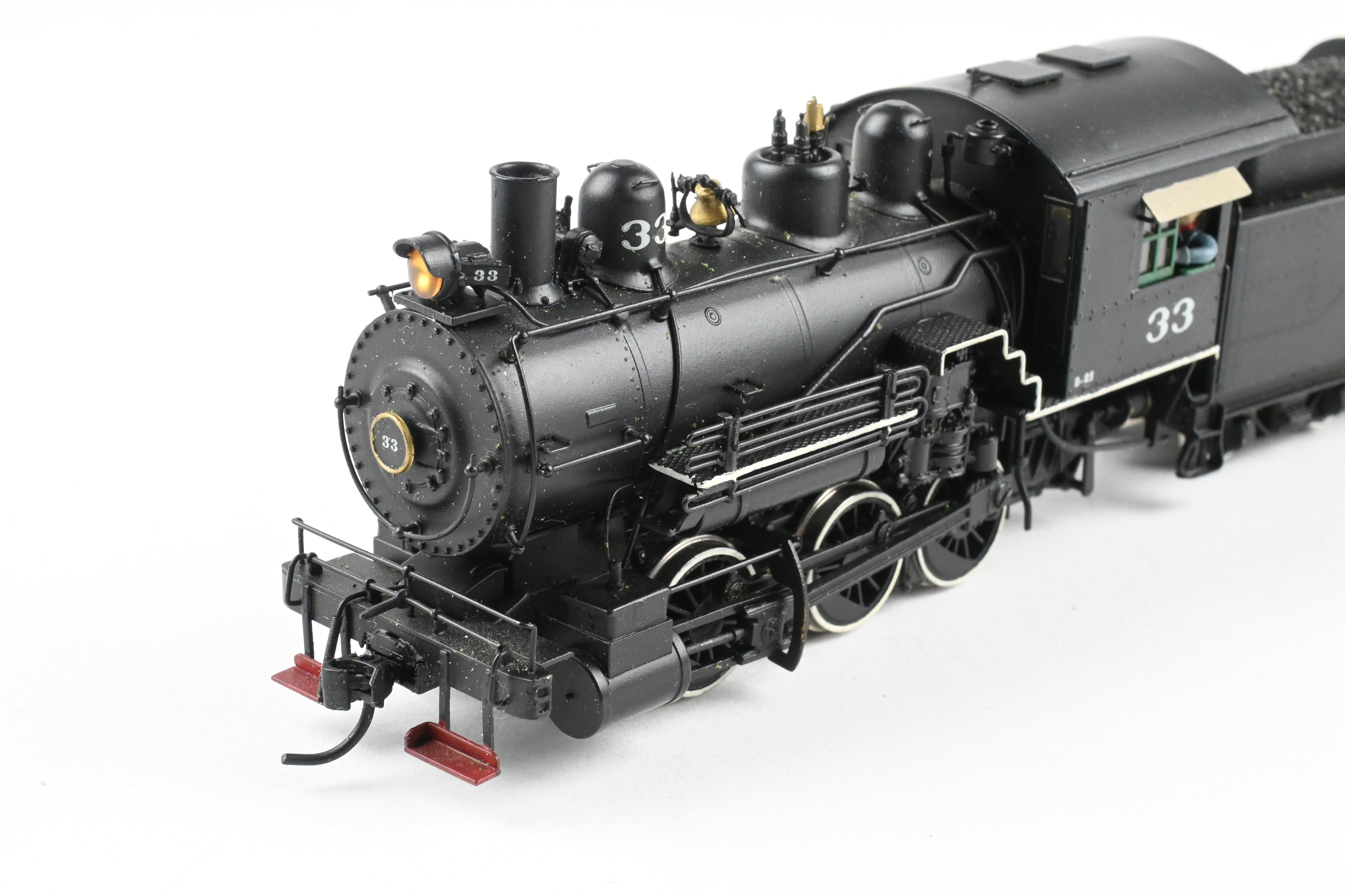 HO Scale Brass PFM Fujiyama Northern Pacific 0-6-0 Class L-9 Custom Painted for Private Road