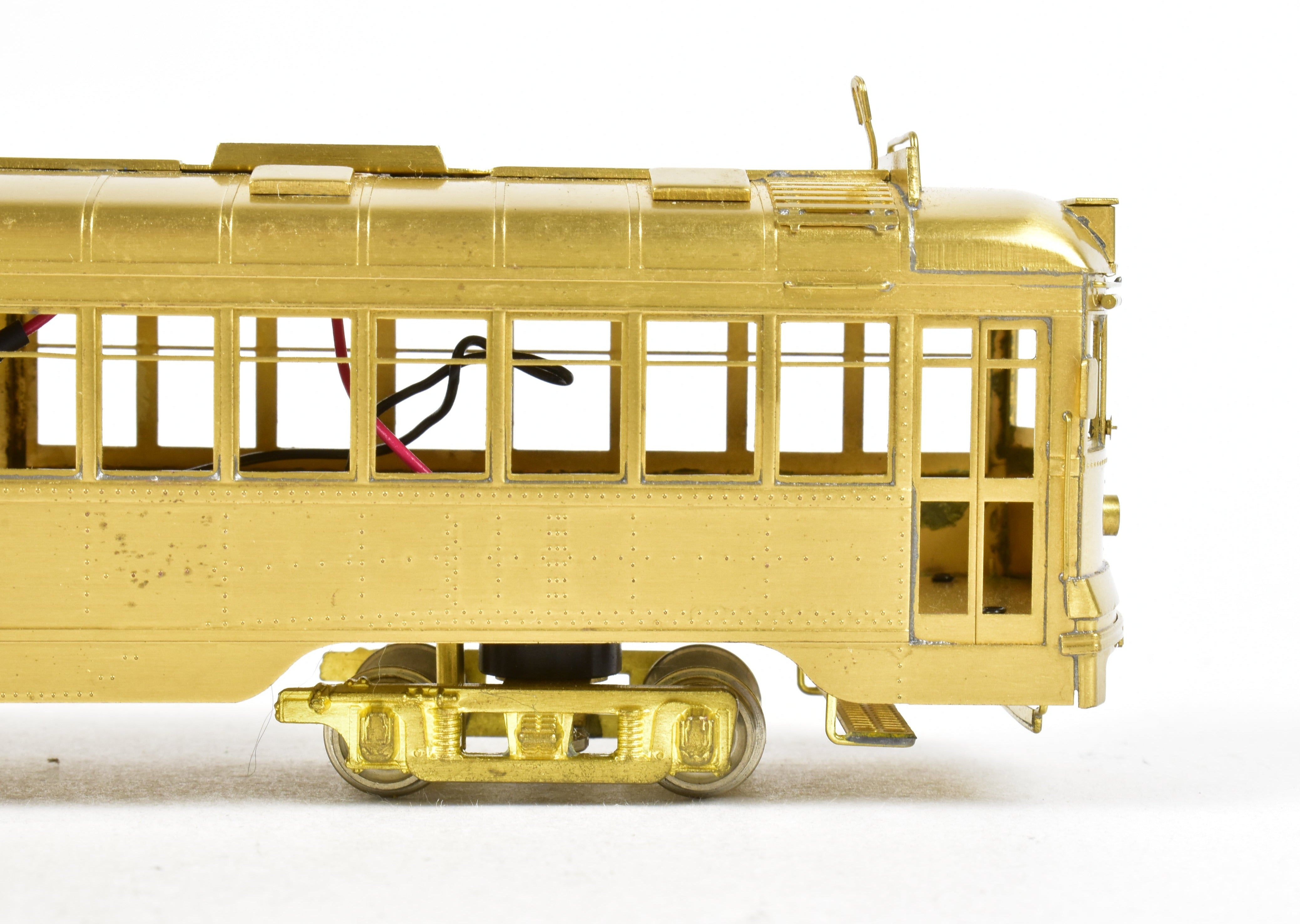 HO Scale Brass Oriental Limited Pacific Electric Hollywood Car, Powered Models Ranging from #600 to #649