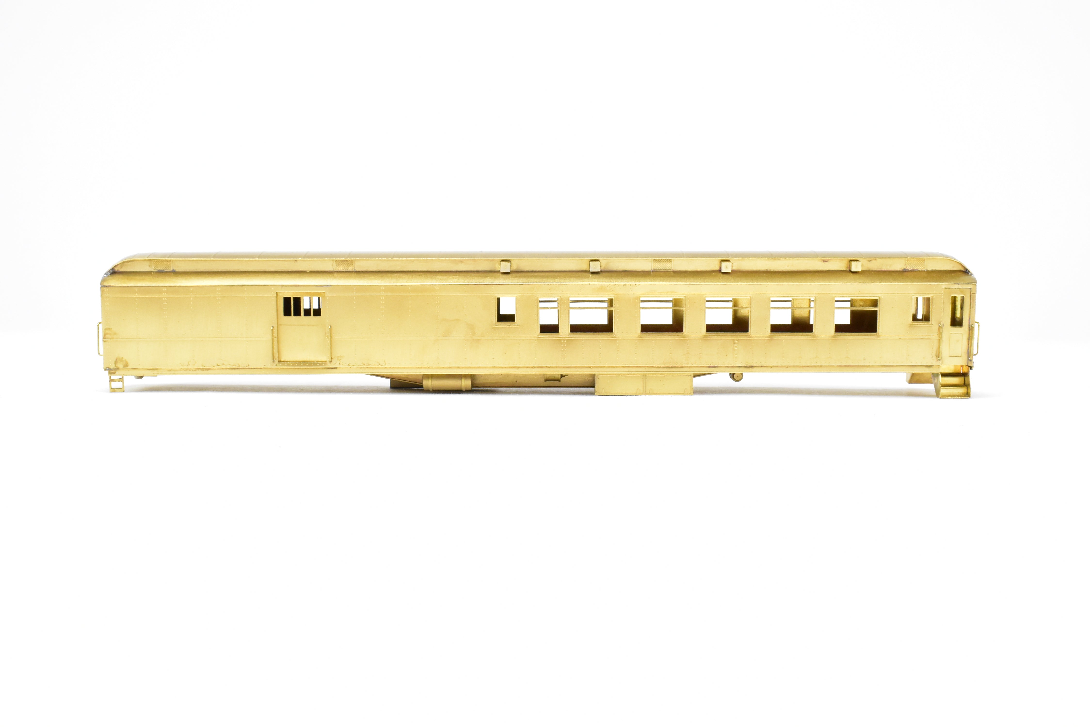 HO Scale Brass ATSF - Santa Fe Heavyweight Combine with Central Valley Trucks