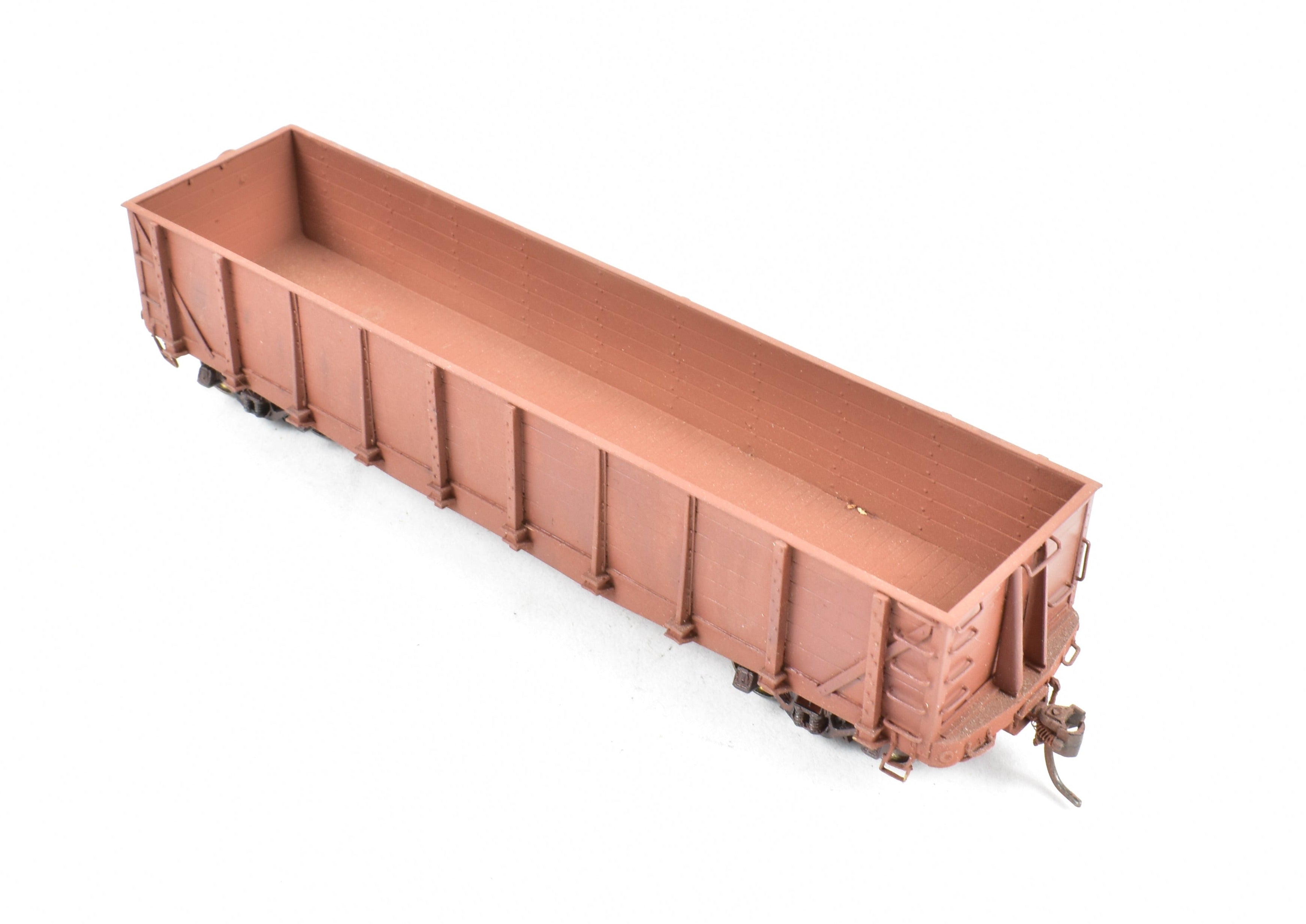 HO Scale Brass Model of Southern Pacific G-70-1/3/5 Sulfur Gondola by Pecos River Brass without Lettering