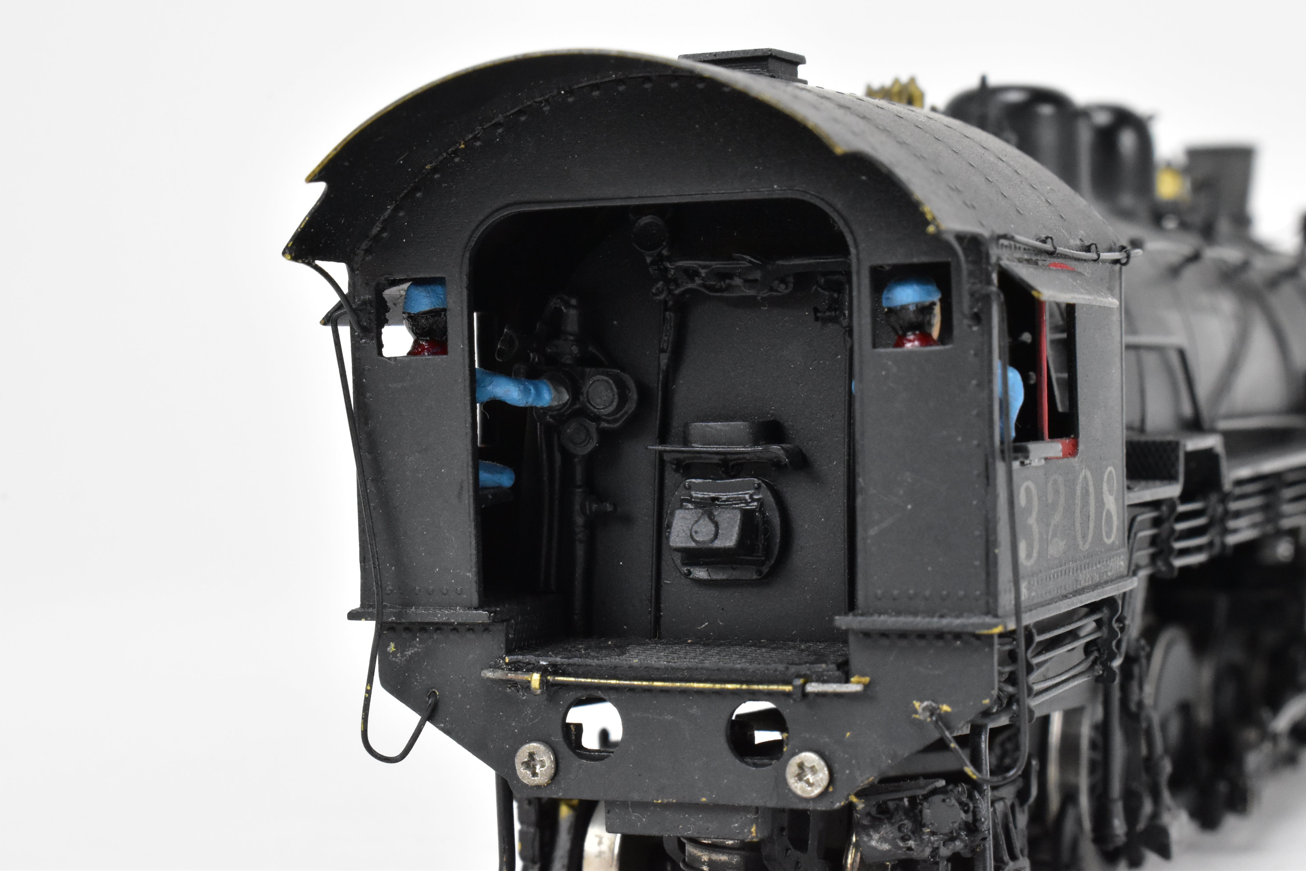 HO Brass Sunset Models SP - Southern Pacific MK - 2 2 - 8 - 2 CP #3208 with Light Weathering