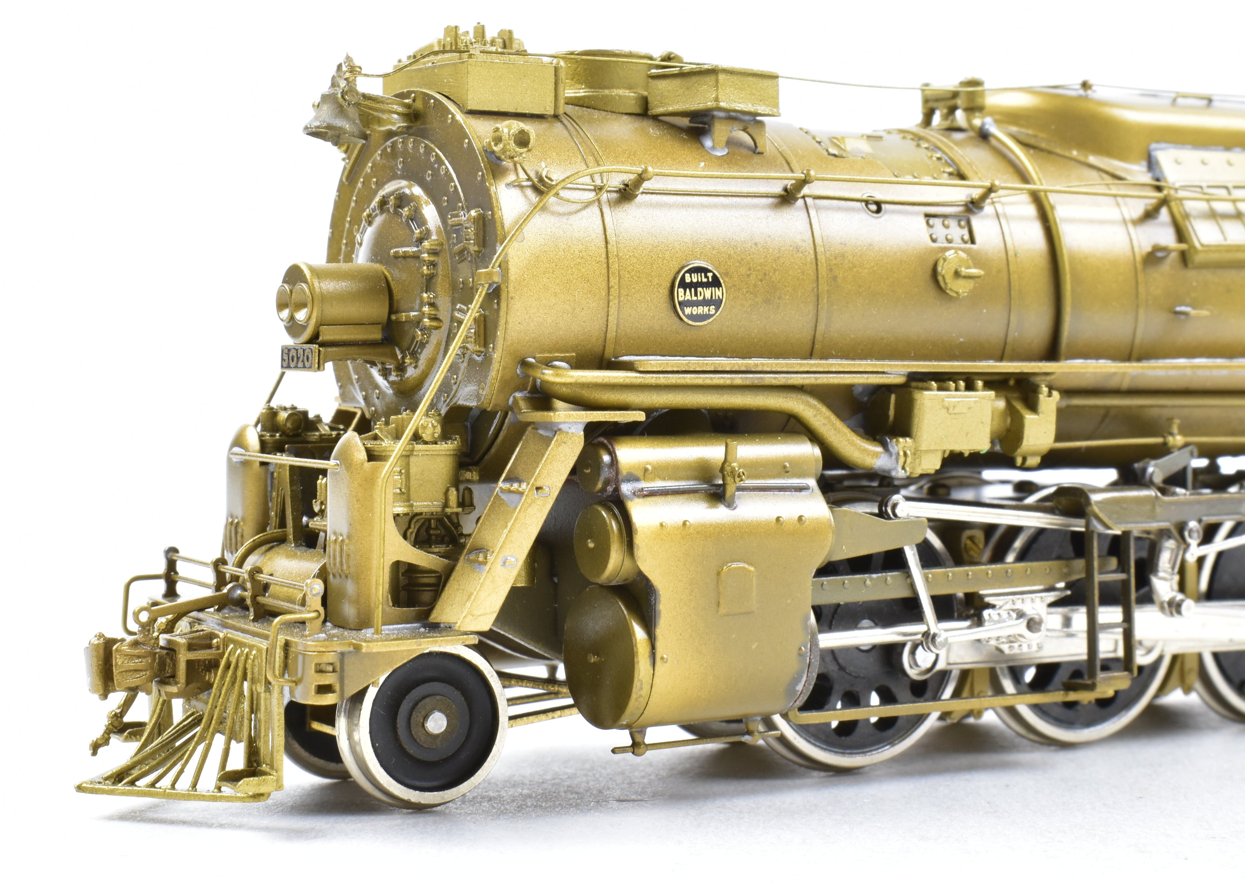 1982 HO Brass PFM - United ATSF Santa Fe 2-10-4 Late Version #5020 in ReBoxx