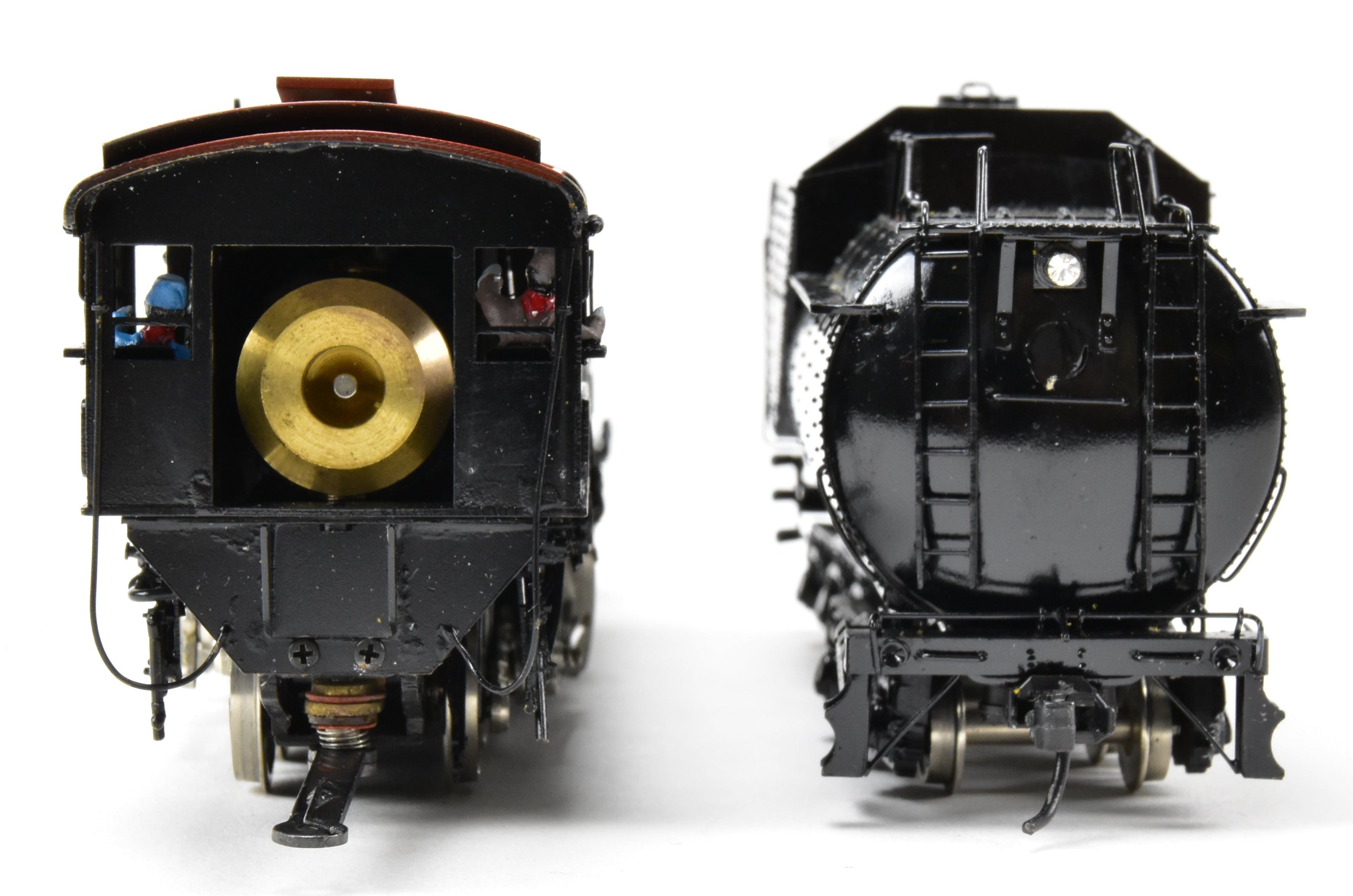 HO Scale Brass PFM - Tenshodo GN - Great Northern 2-6-8-0 Class M-2 Model Locomotive 1964 Run with Can Motor Upgrade and Professional Paint Job No. 1975