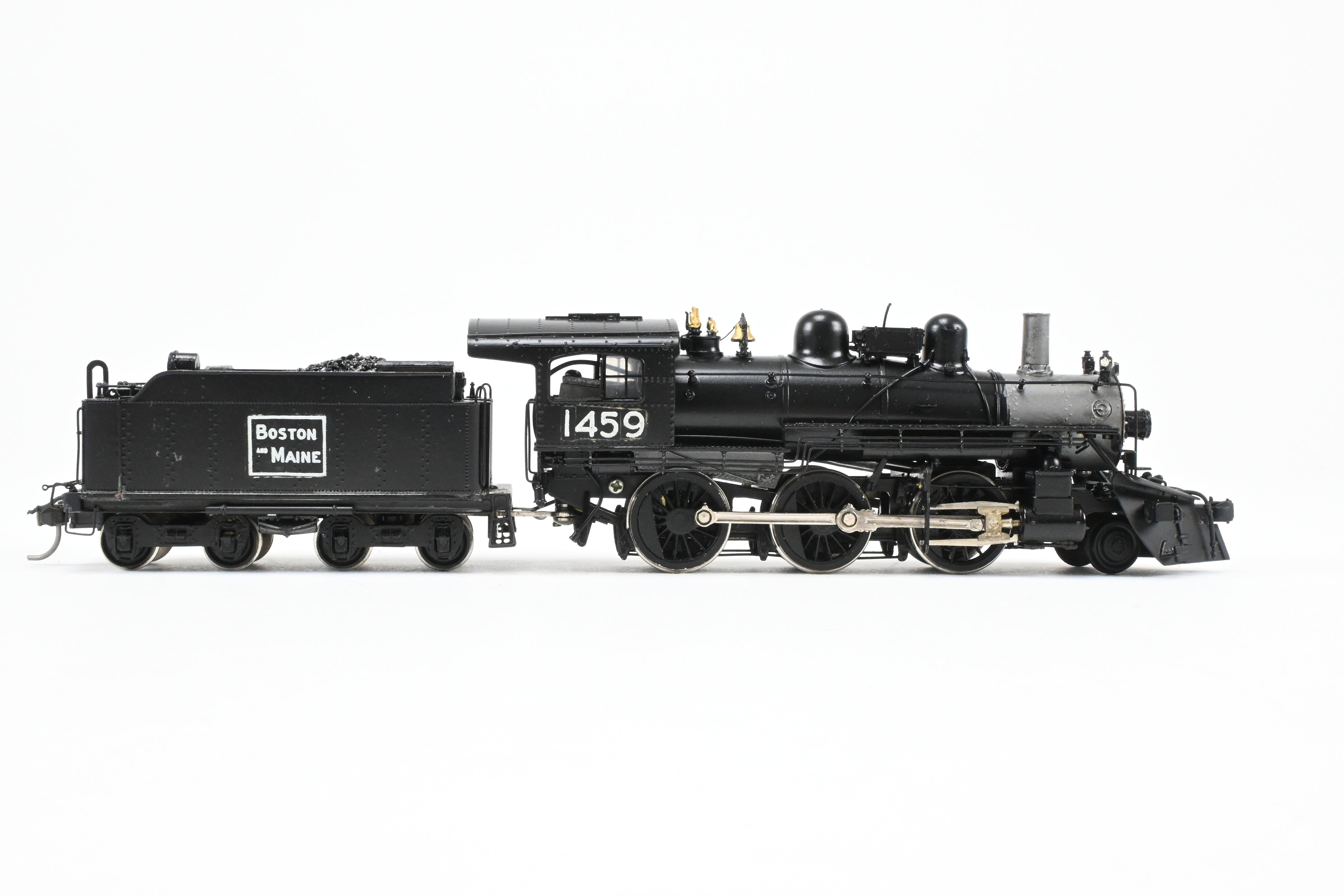 HO Scale Brass PFM Samhongsa Boston & Maine 2-6-0 B-15 CP No. 1459 w/Snowplow
