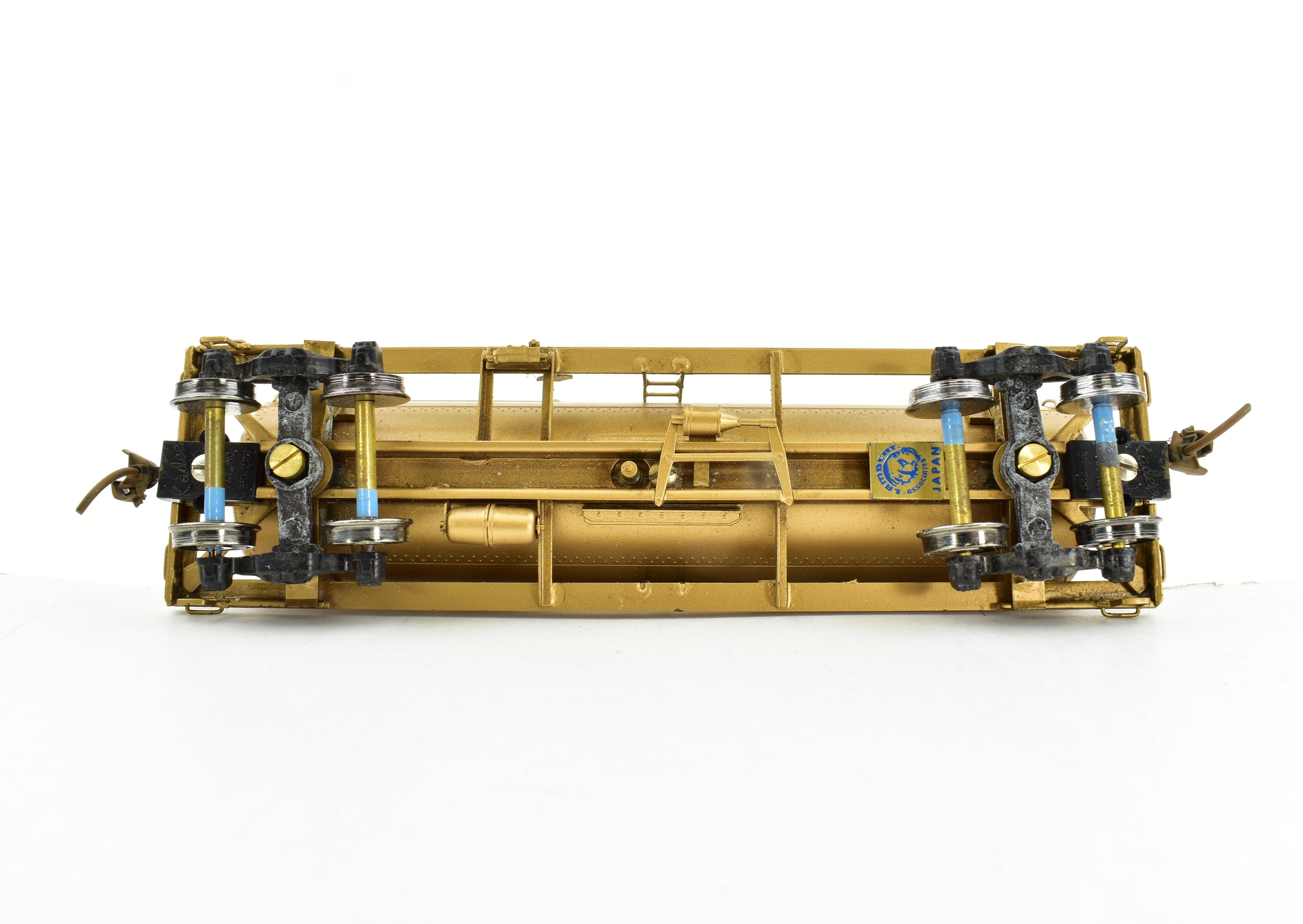 HO Scale Brass Lambert Various Roads ICC 10,000 Gallon Type 103 Tank Car Model for Railway Enthusiasts