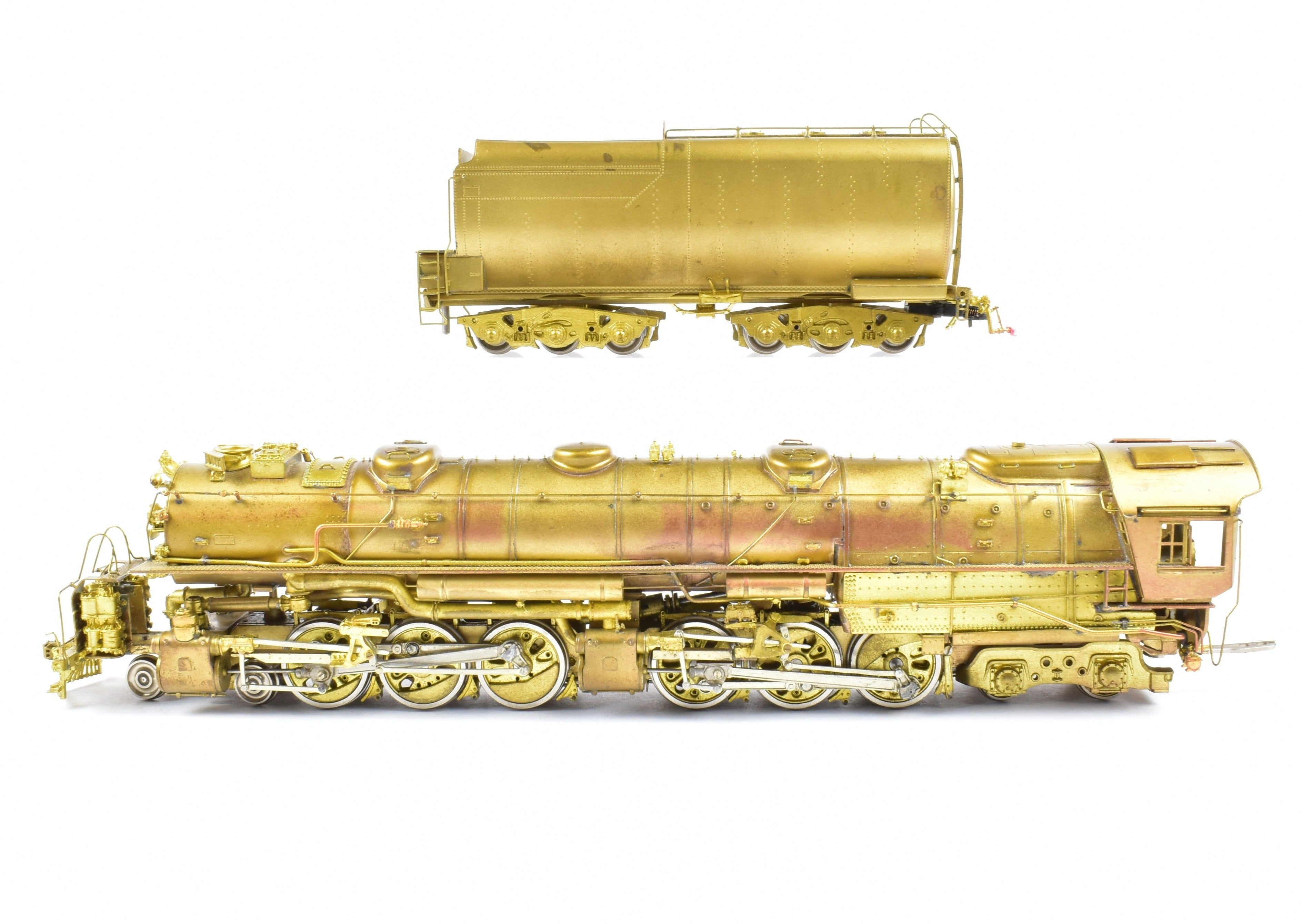 High - Quality HO Scale Brass Key Imports Union Pacific 3900 Class 4 - 6 - 6 - 4 Challenger Coal Version Model Train