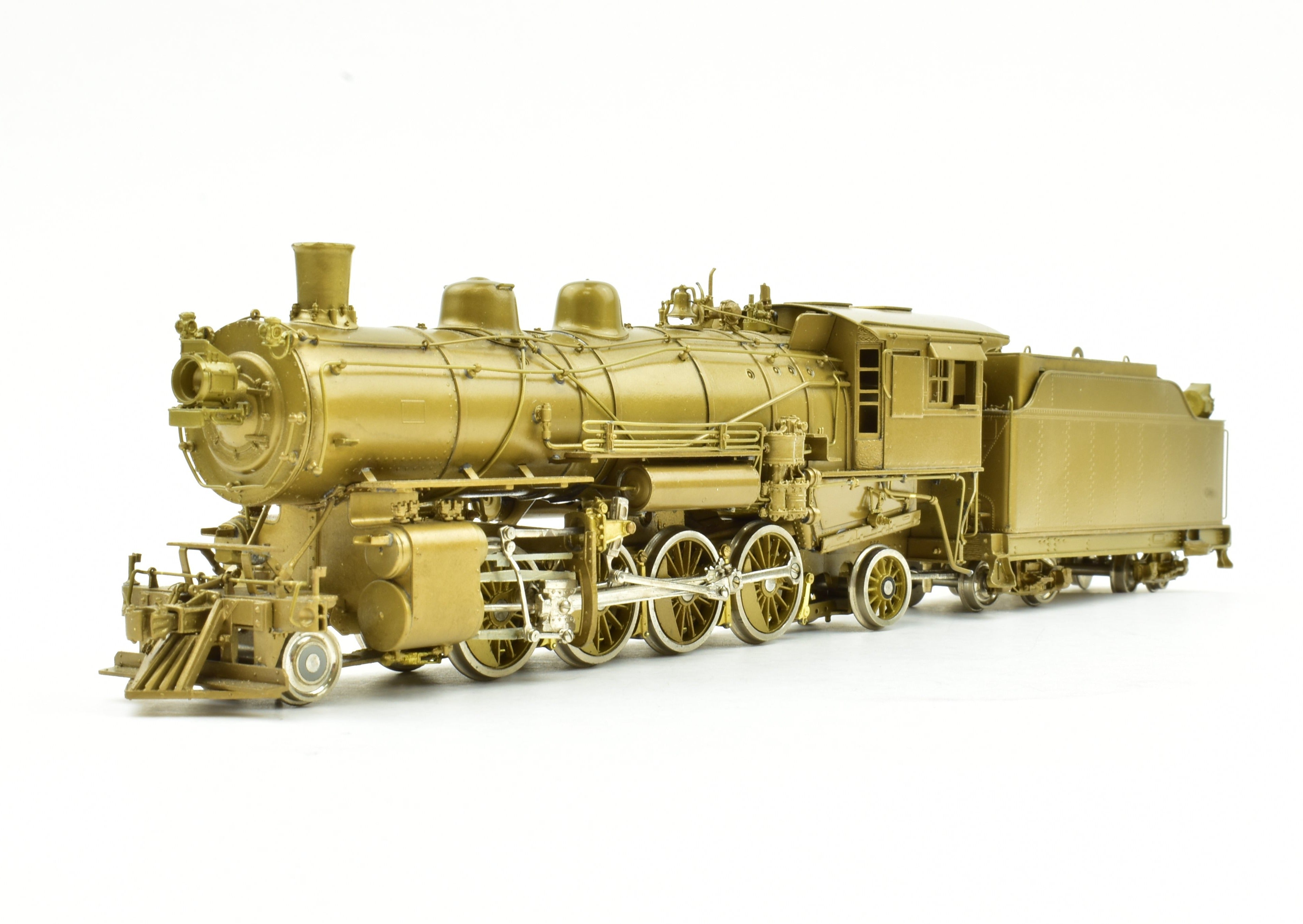 High - Quality HO Scale Brass PFM - SKI Model Train: Northern Pacific Class W - 1 2 - 8 - 2 from 1982 Production Run